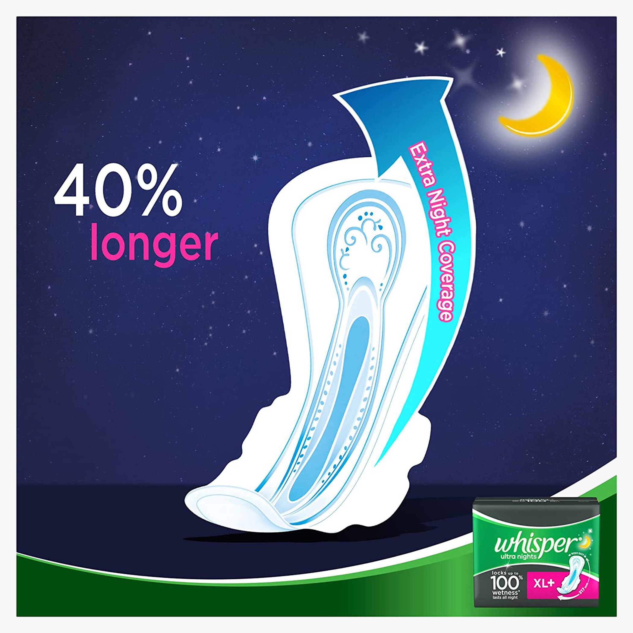 فوط صحية ألترا نايت مقاس إكس لارج بلس من ويسبر - 7 قطع-baby-maternalcare-bodyhygiene-image-4