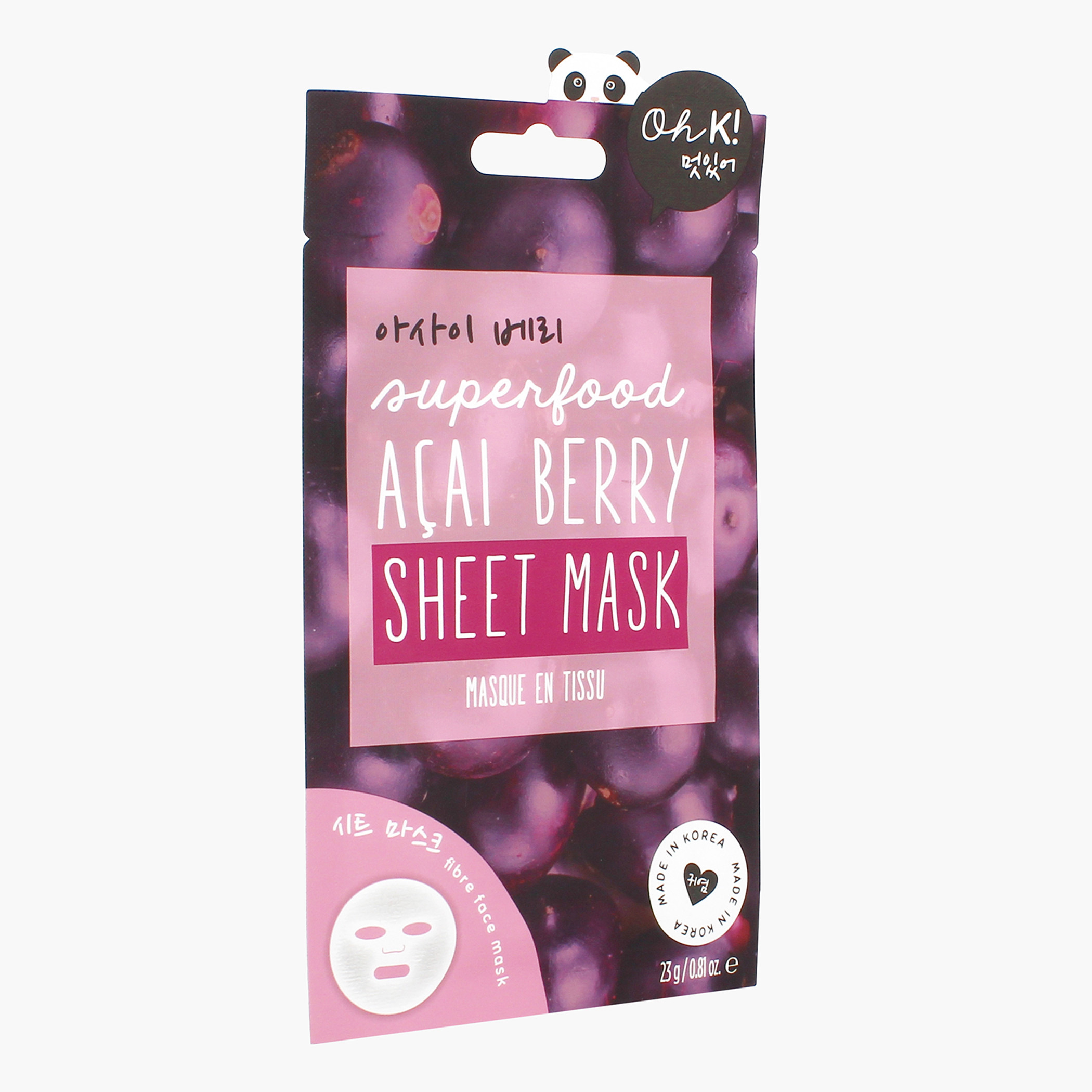 NPW Oh K! Acai Sheet Mask-beautyandpersonalcare-kbeauty-skin-masks-masksandpeels-image-1
