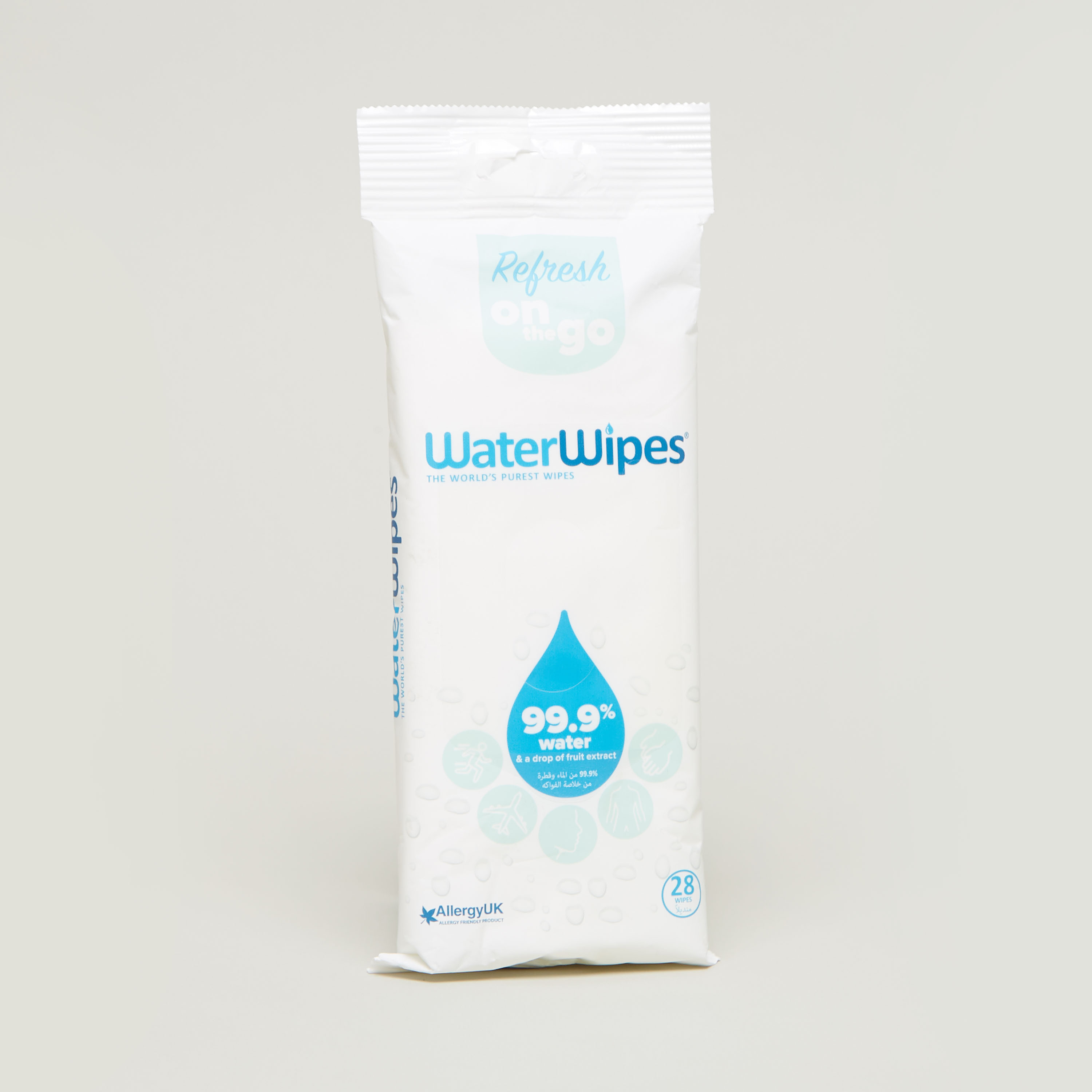 WaterWipes Sports & Travel Wipes 28 Sheets-baby-bathandcare-wipes-image-1
