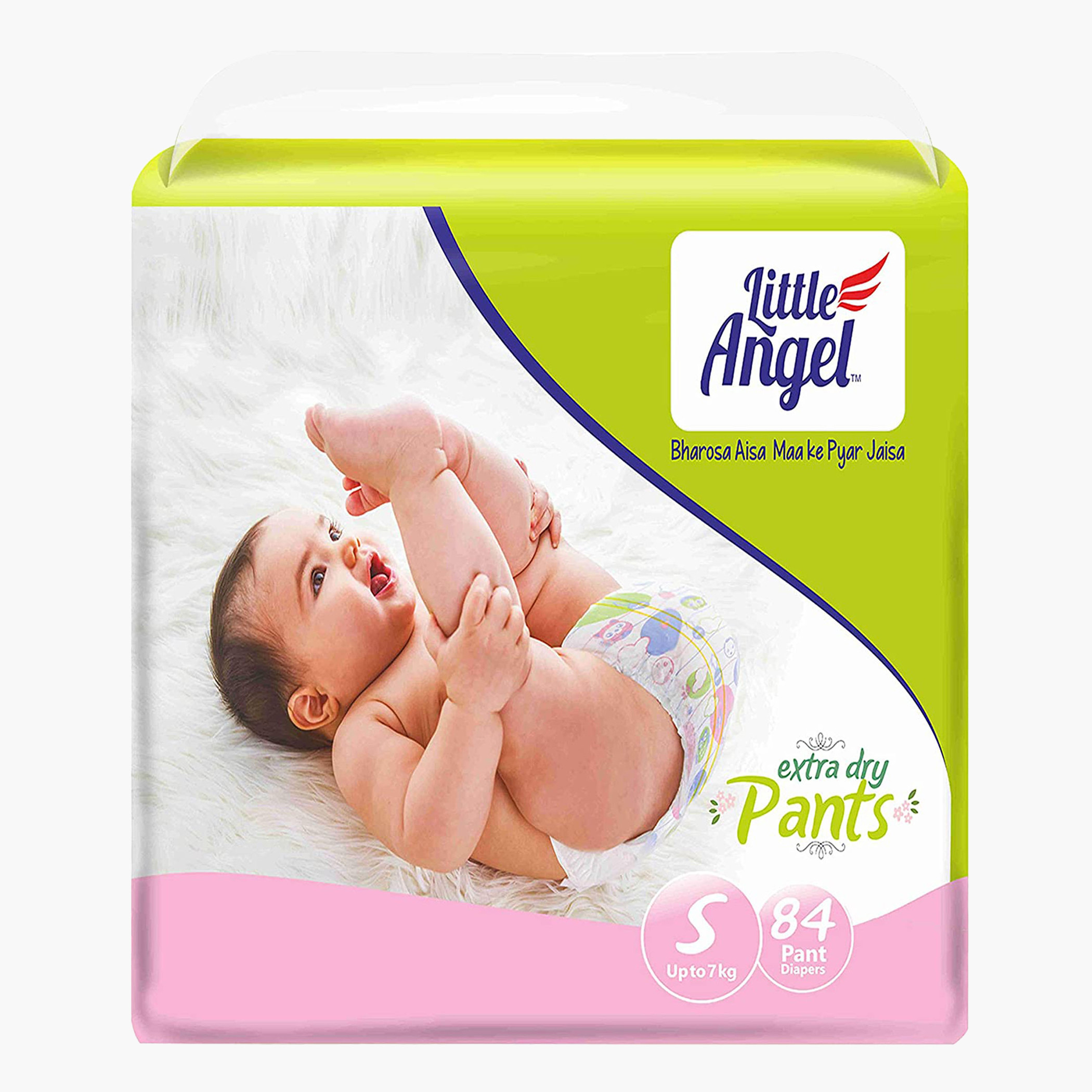 Buy Little Angel Popular Pant Diapers (7-12 kg) - 96 Pieces, M (Pack Of 3)  Online at Best Prices in India - JioMart.