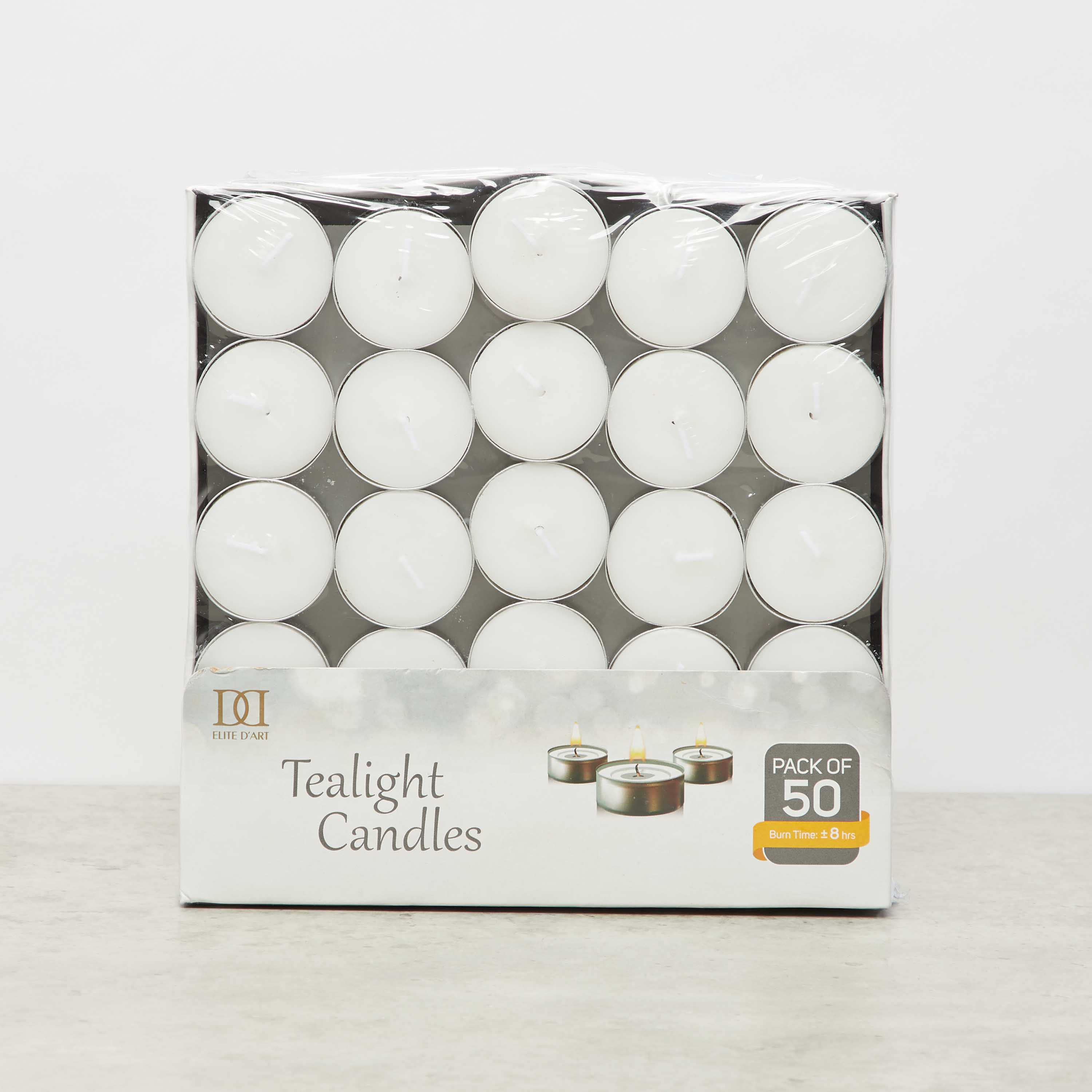Tealights in Box with Shrink Wrap - Set of 50-household-homefragrance-candles-image-2