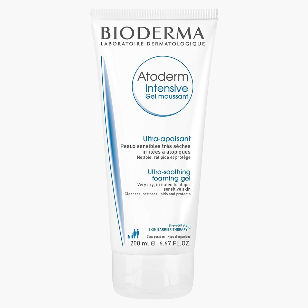 Bioderma Atoderm Intensive Ultra-soothing Foaming Gel - 200 ml-beautyandpersonalcare-skin-cleansers-facewashandcleansers-image-1