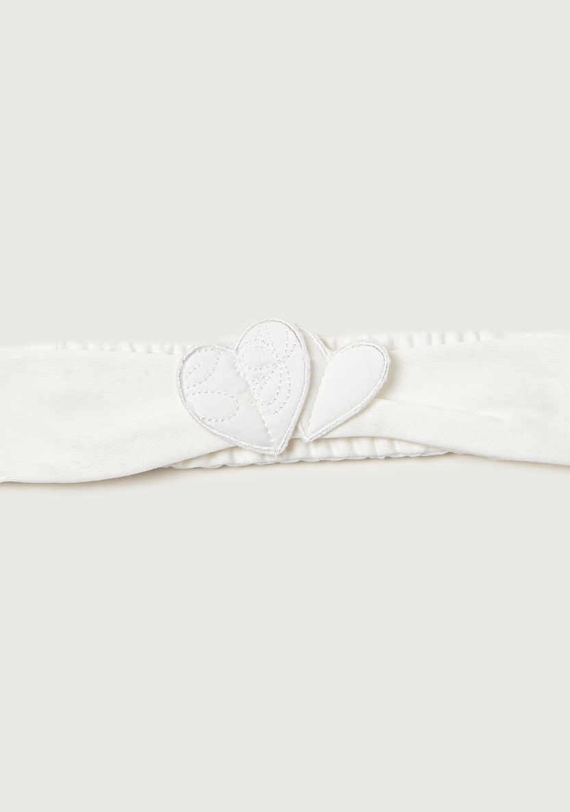 Giggles Headband with Heart Applique-Hair Accessories-image-0