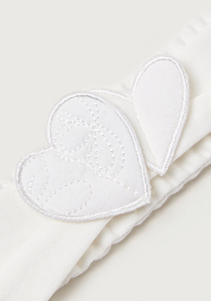 Giggles Headband with Heart Applique-Hair Accessories-image-1