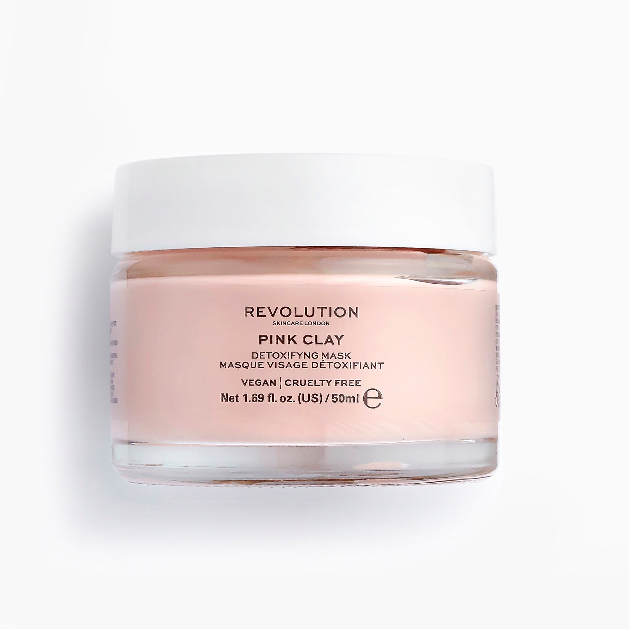 Revolution Skincare Pink Clay Detoxifying Face Mask - 50 ml-beautyandpersonalcare-skin-masks-masksandpeels-image-1
