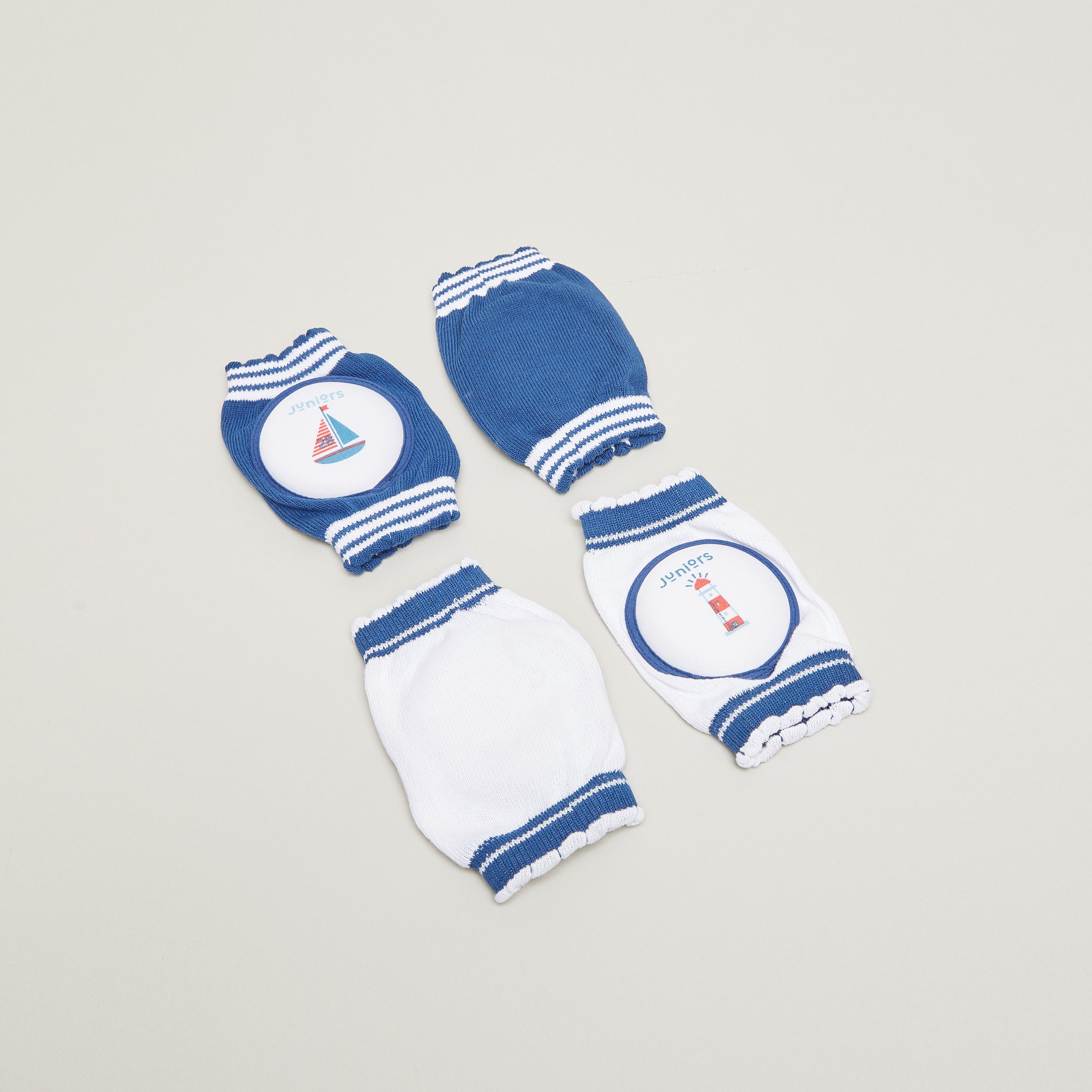 Juniors Textured Knee Pad with Cuffed Hem - Pack of 2-baby-healthandsafety-babyproofing-image-3