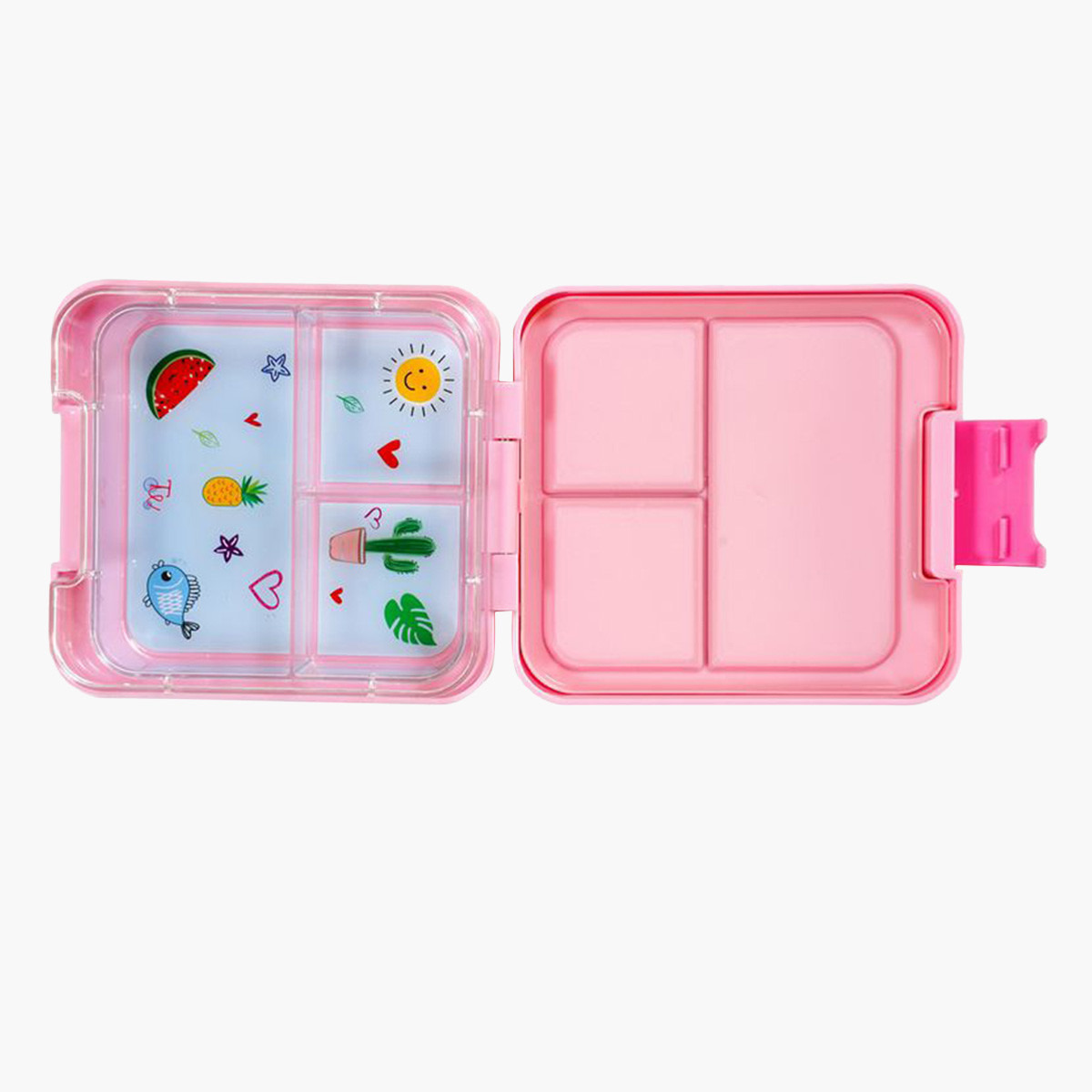 Tiny Wheels Textured Lunchbox with Clip Closure-school-lunchessentials-lunchboxes-image-2