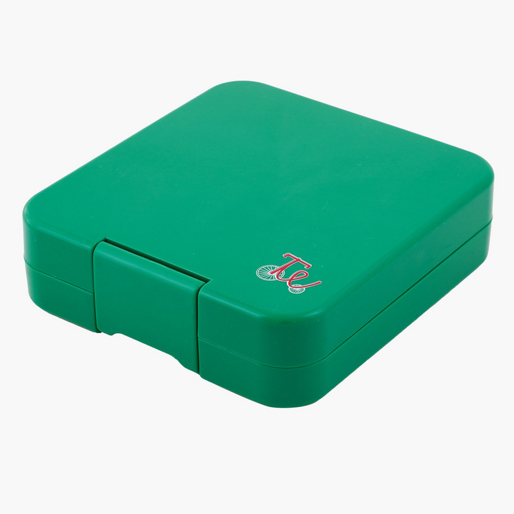 Tiny Wheels Textured Lunchbox with Clip Closure