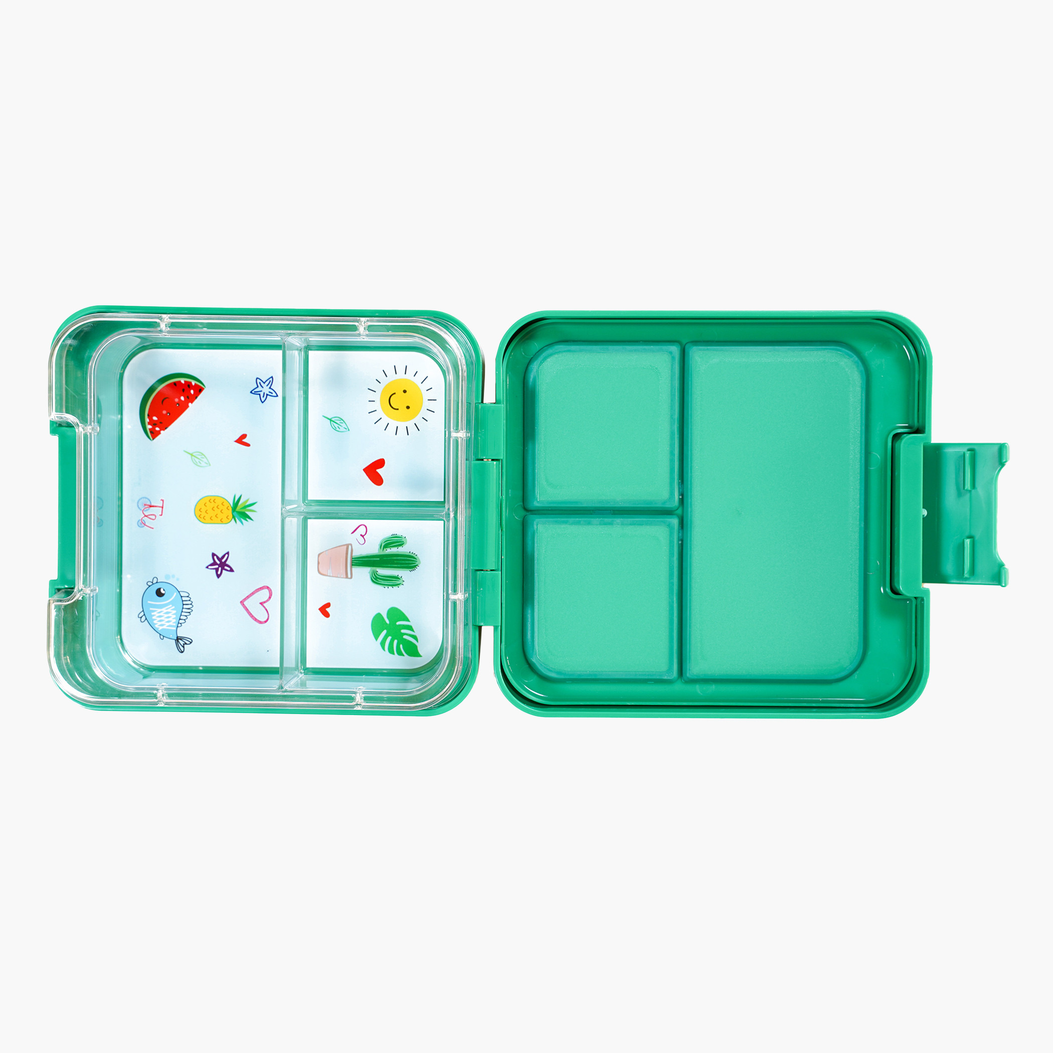 Tiny Wheels Textured Lunchbox with Clip Closure-school-lunchessentials-lunchboxes-image-11