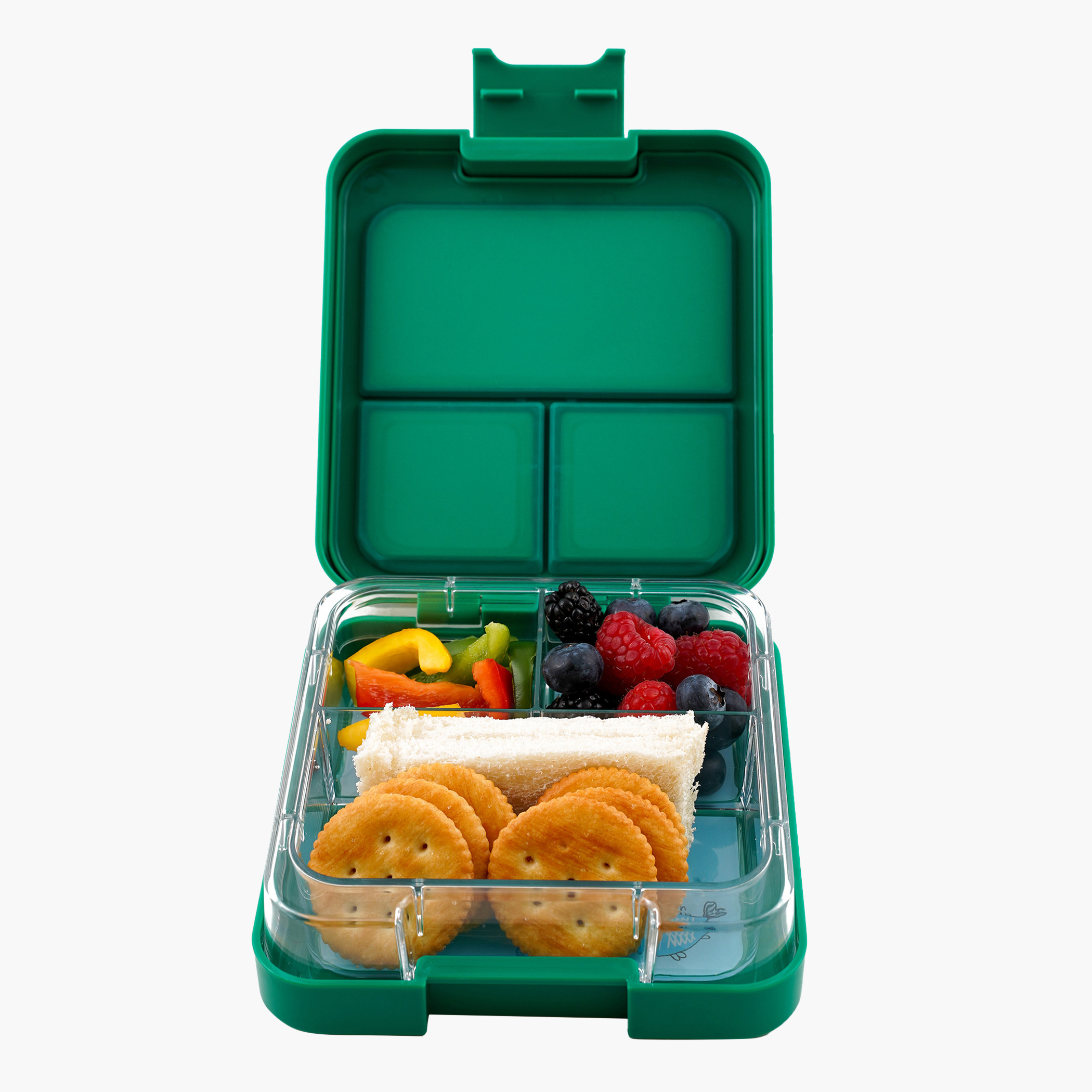 Tiny Wheels Textured Lunchbox with Clip Closure-school-lunchessentials-lunchboxes-image-12