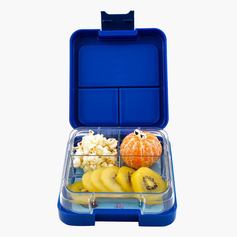 Tiny Wheels Textured Lunchbox with Clip Closure-Lunch Boxes-image-2