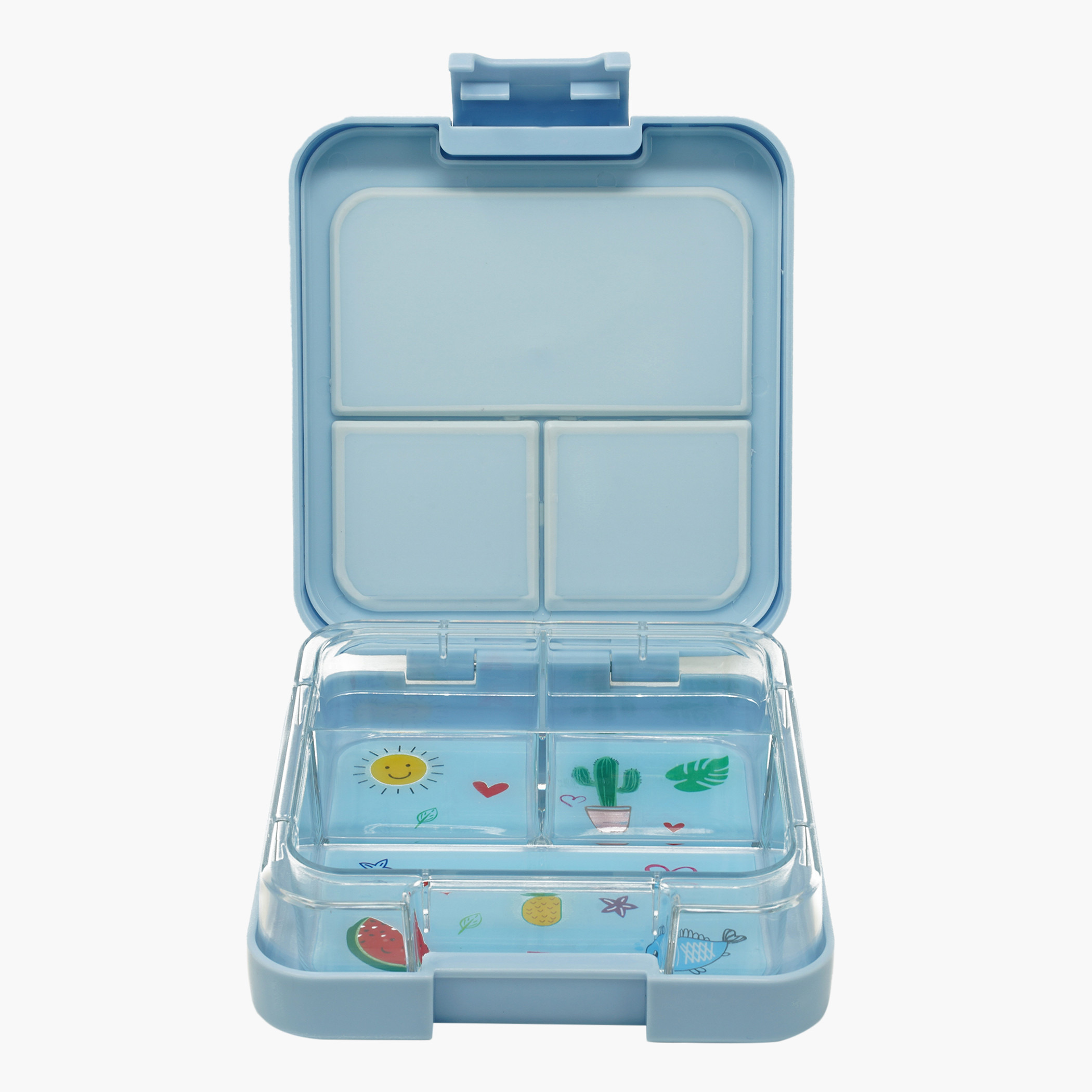 Tiny Wheels Textured Lunchbox with Clip Closure-school-lunchessentials-lunchboxes-image-6