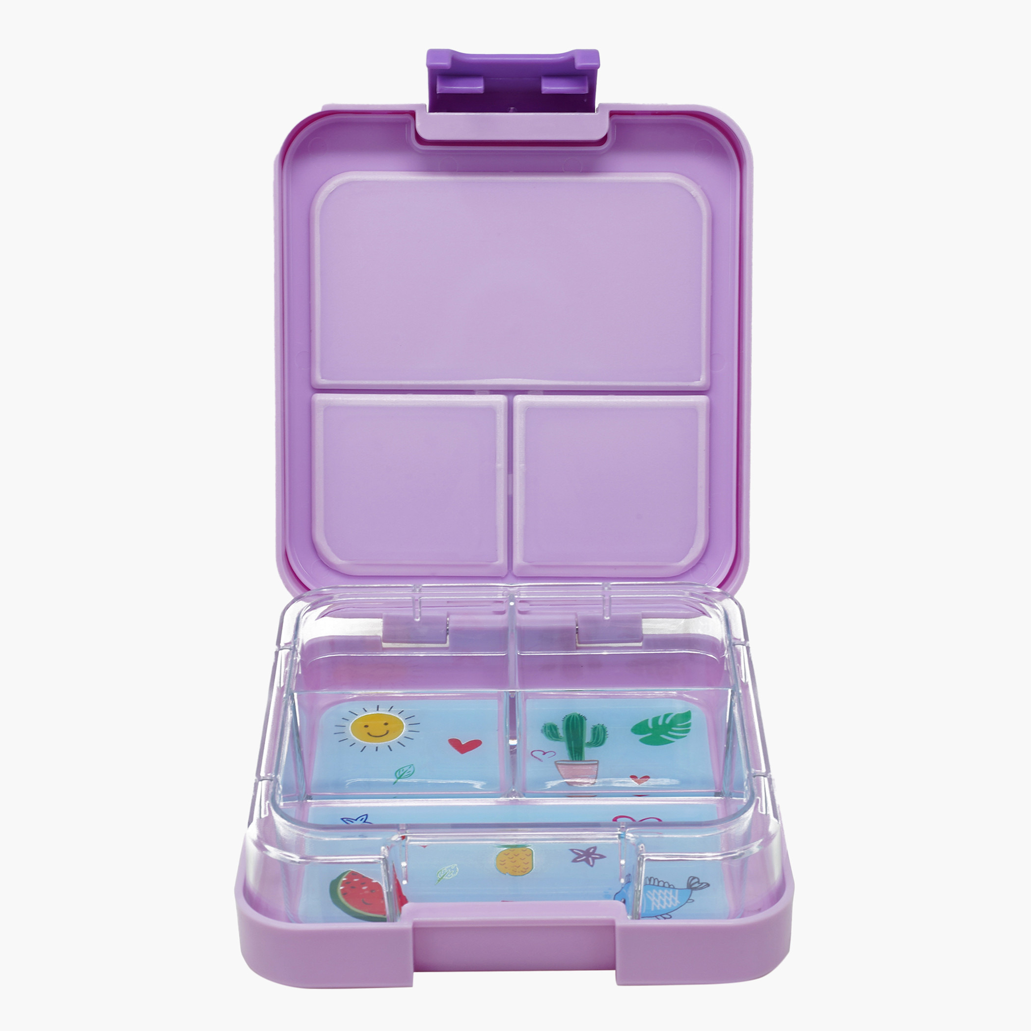Tiny Wheels Textured Lunchbox with Clip Closure-school-lunchessentials-lunchboxes-image-9
