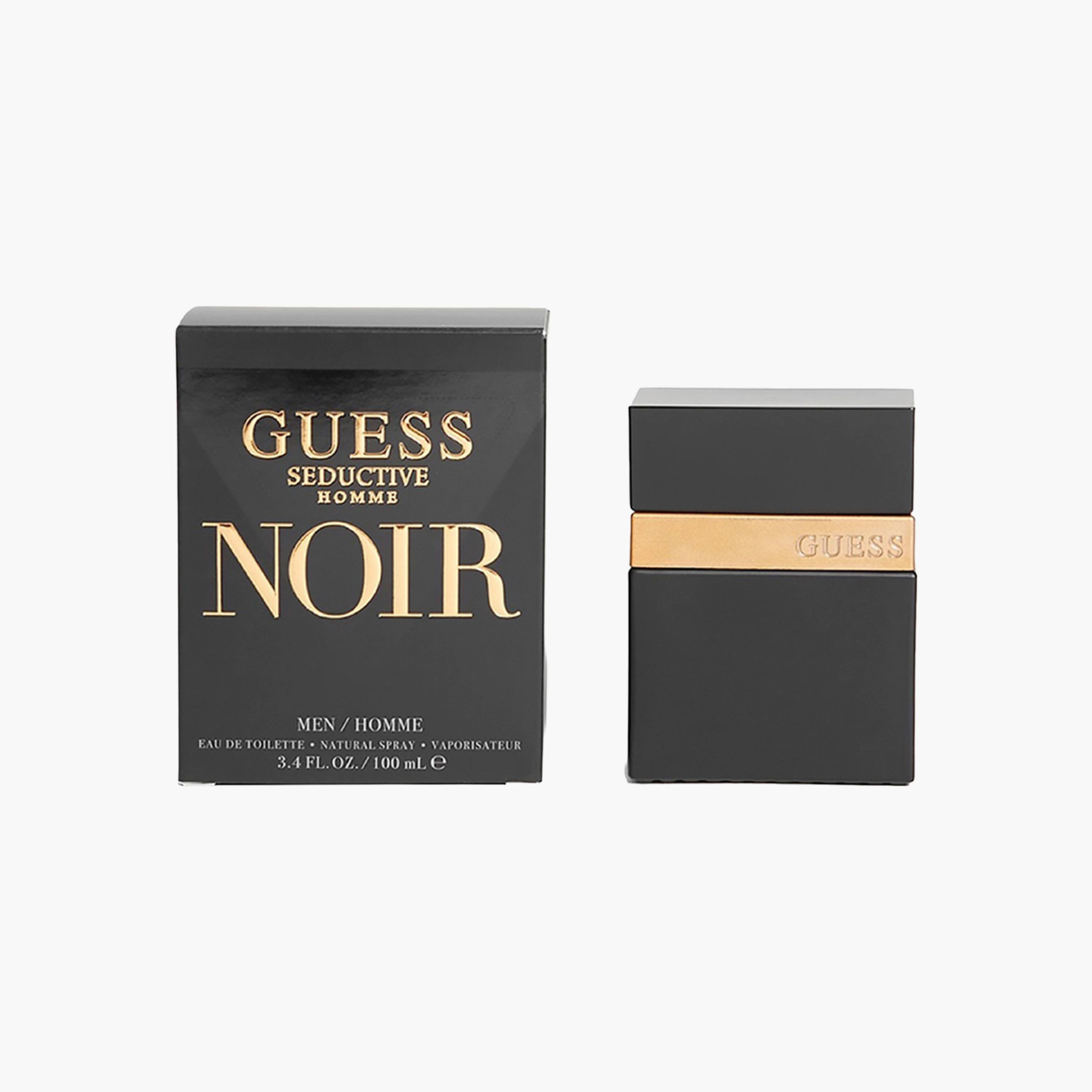 Guess Seductive Homme Noir Eau De Toilette Spray - 100 ml-beautyandpersonalcare-fragrance-men-image-2