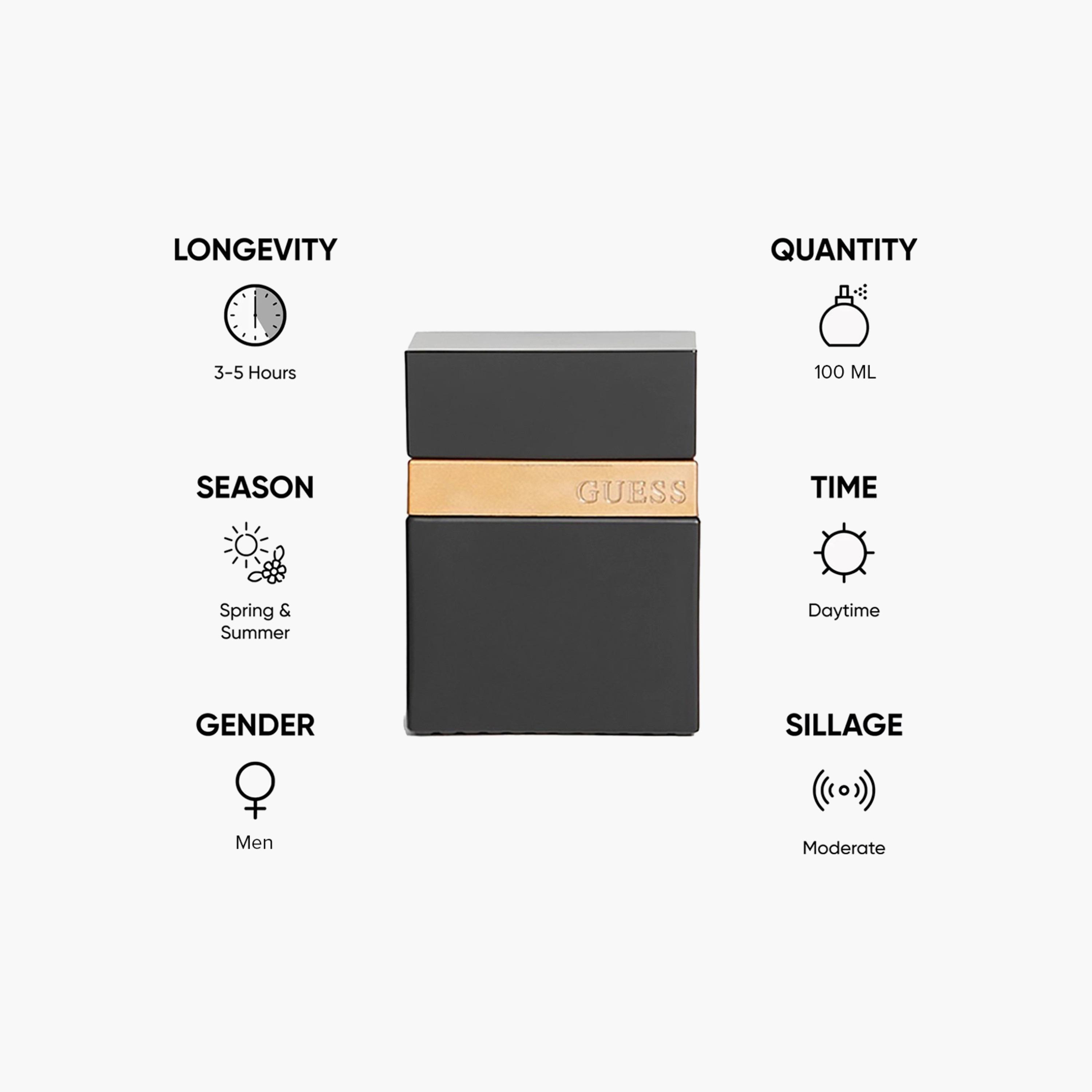 Guess Seductive Homme Noir Eau De Toilette Spray - 100 ml-beautyandpersonalcare-fragrance-men-image-5