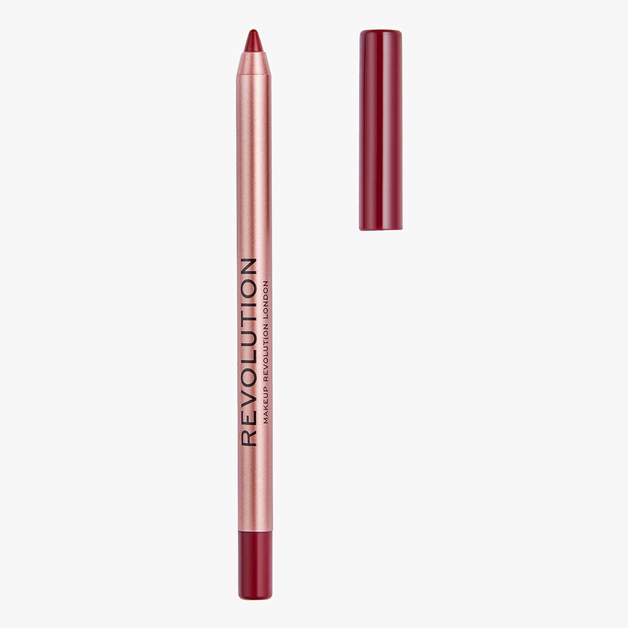 قلم تحديد الشفاه ساتين كيس من ميك اب ريفولوشن-beautyandpersonalcare-makeup-lips-lipliners-image-1