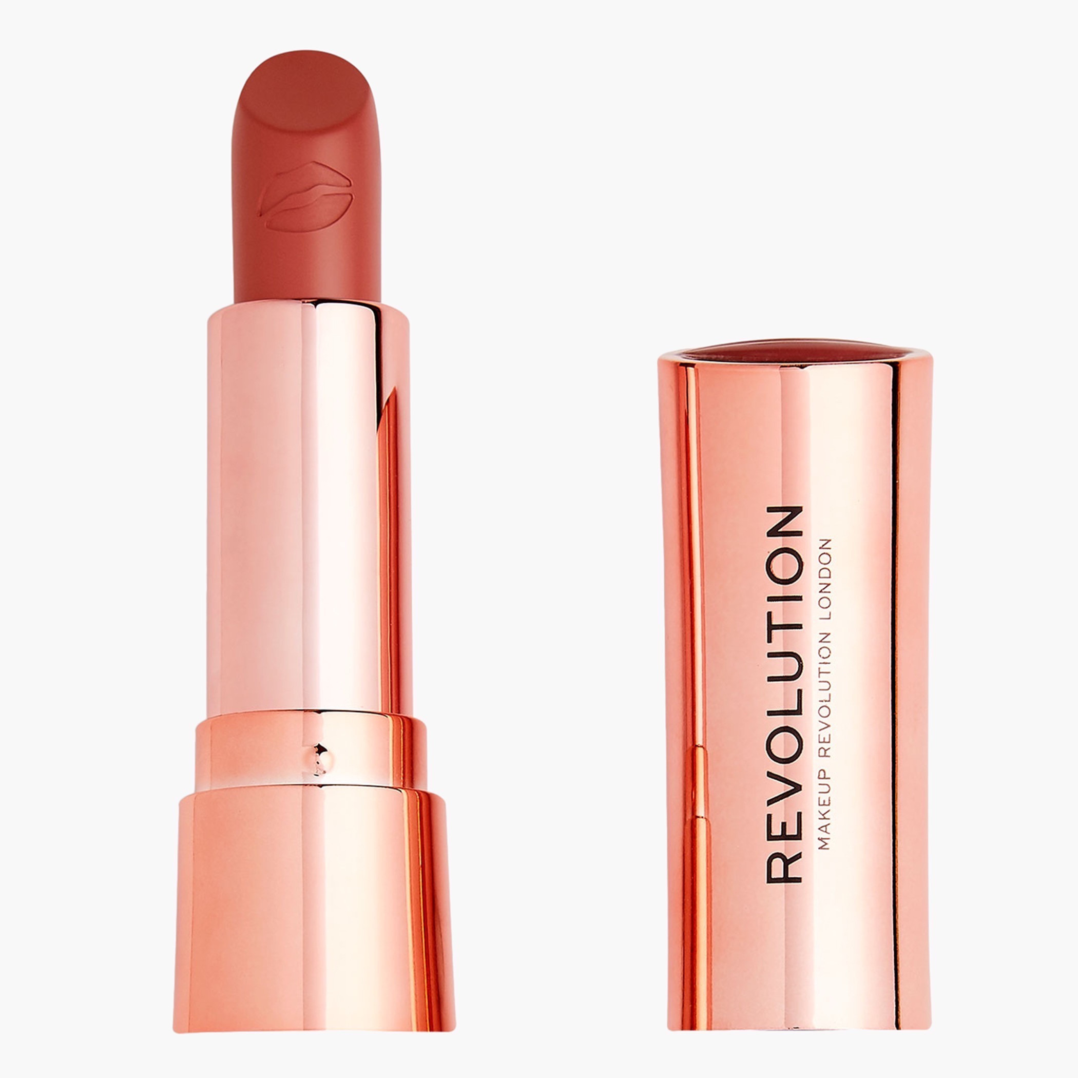 Makeup Revolution Satin Kiss Lipstick - 3.5 gms-beautyandpersonalcare-makeup-lips-lipsticks-image-1