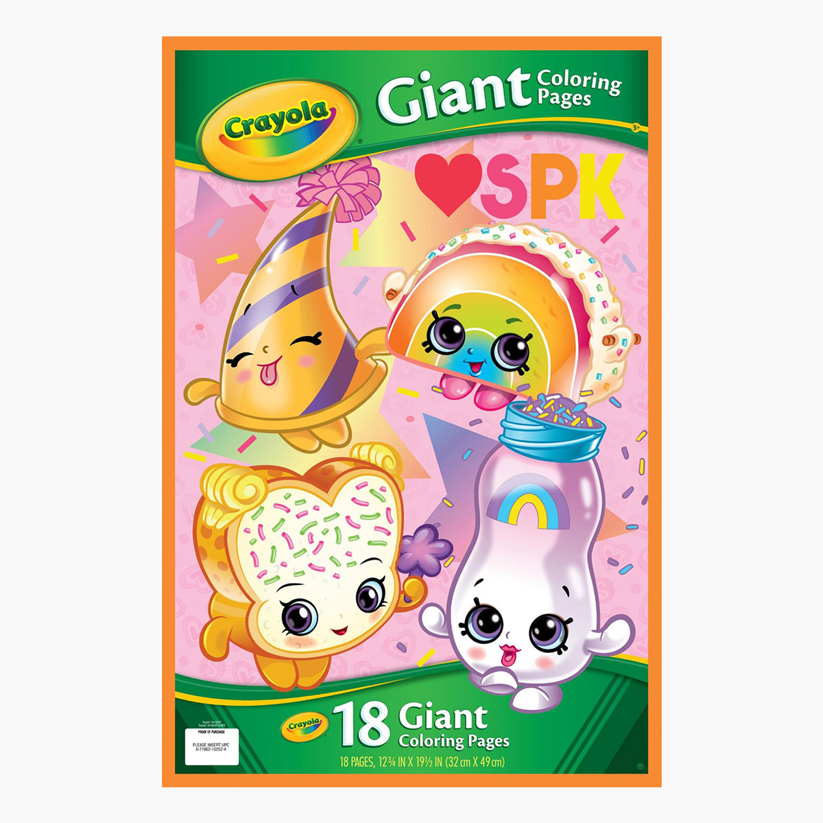 Crayola Shopkins Giant Coloring Pages