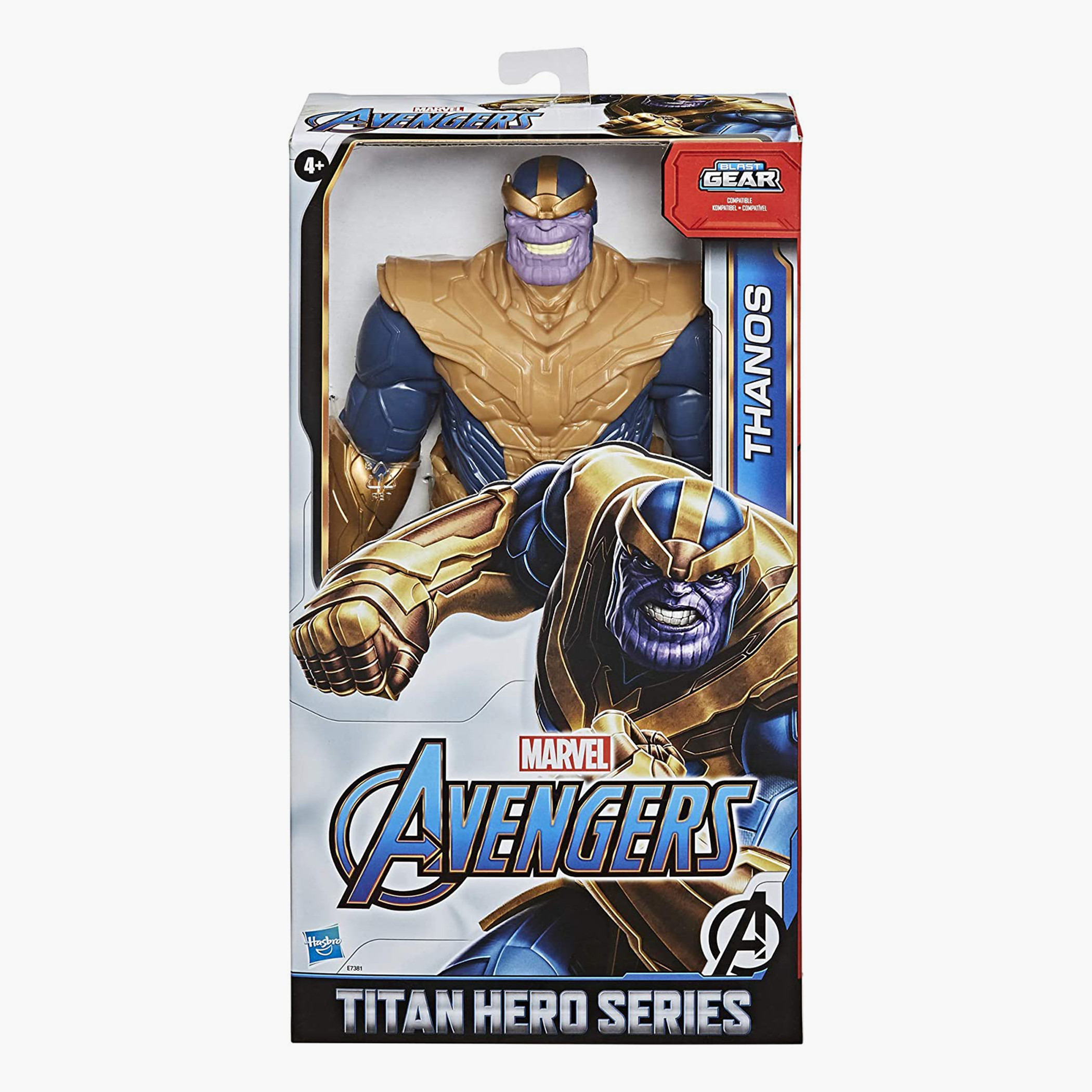 Avengers Titan Hero Series Thanos Figurine - 12 inches-toys-playfigures-actionfigures-image-1