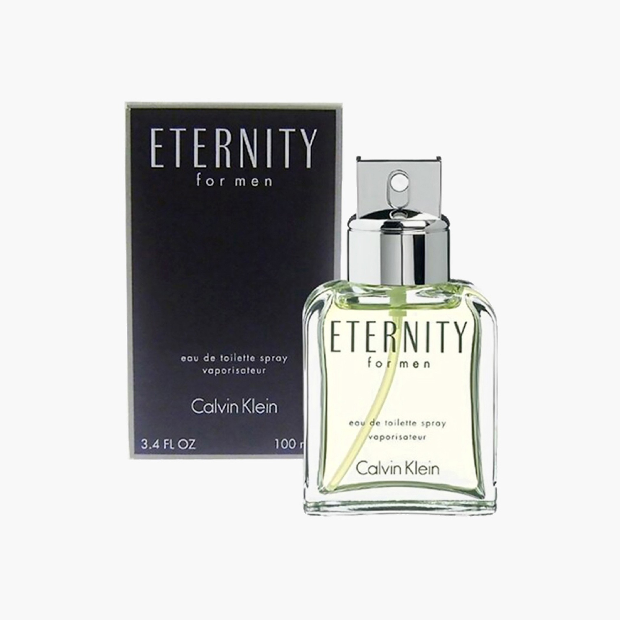 Calvin Klein Men's Eternity Eau De Toilette Spray - 100 ml-beautyandpersonalcare-fragrance-men-image-1
