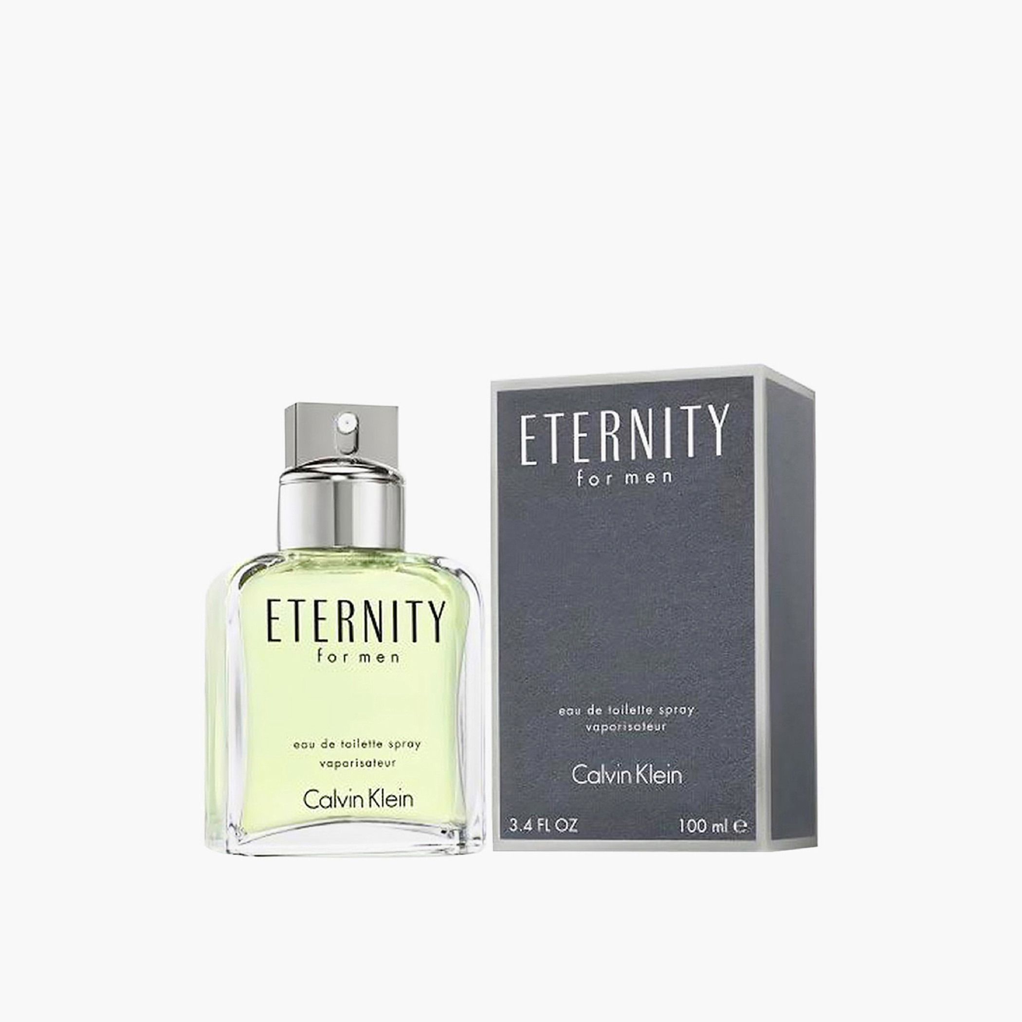 Calvin Klein Men's Eternity Eau De Toilette Spray - 100 ml-beautyandpersonalcare-fragrance-men-image-2