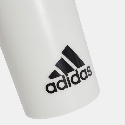 Adidas Logo Print Water Bottle with Sipper Lid