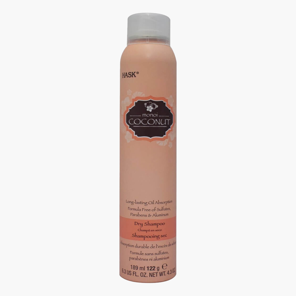 HASK Coconut Dry Shampoo - 122 ml-beautyandpersonalcare-hair-haircare-dryshampoos-image-1