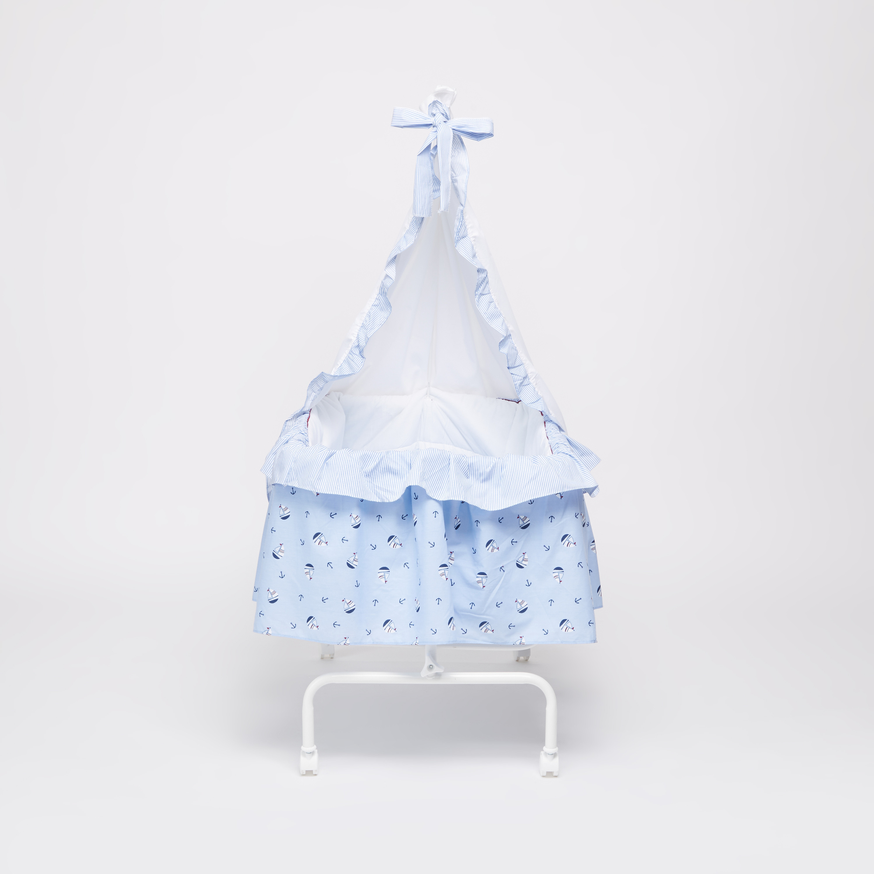 Juniors Printed Bassinet with Canopy-baby-nursery-furniture-cribsandbeds-bassinets-image-2
