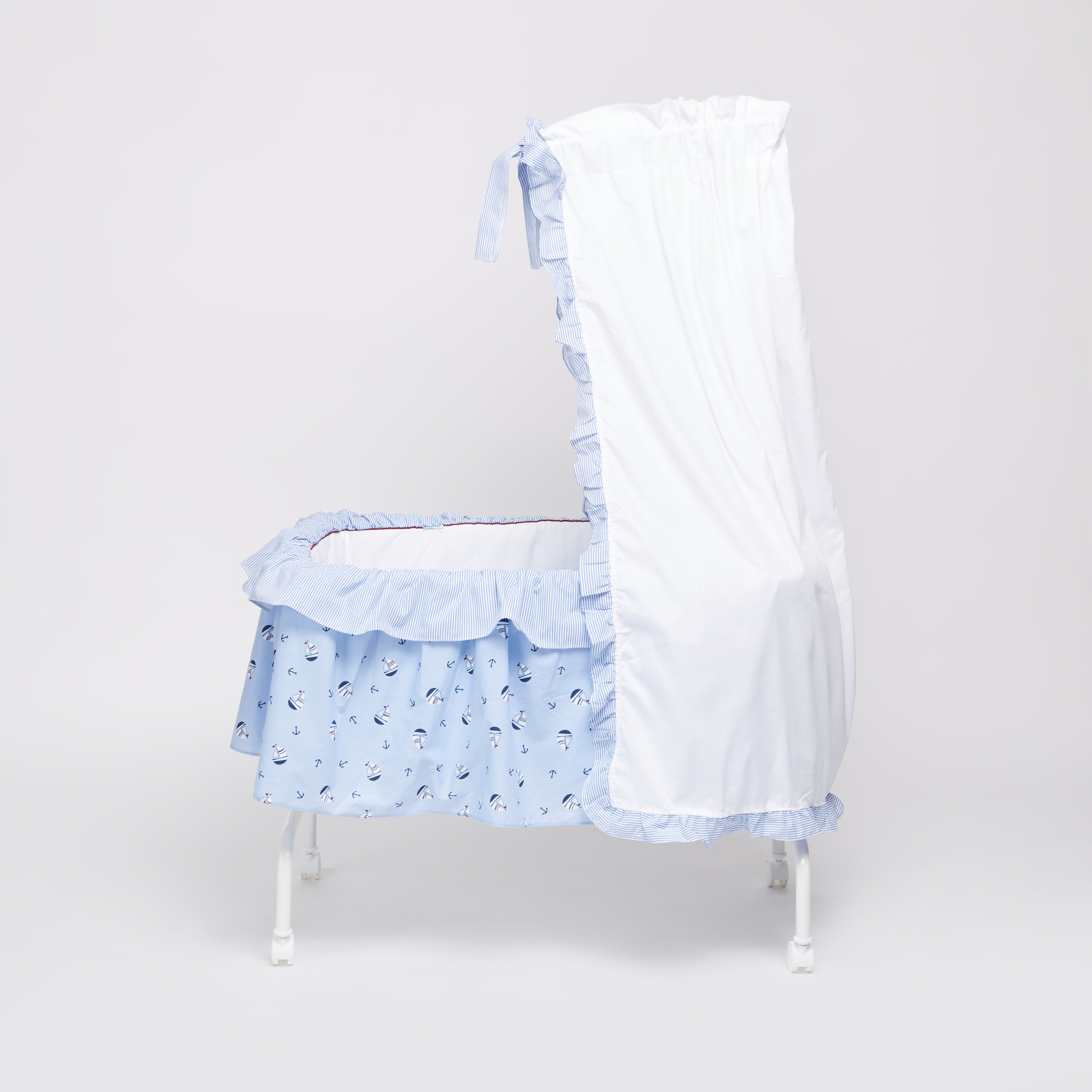 Juniors Printed Bassinet with Canopy-baby-nursery-furniture-cribsandbeds-bassinets-image-3