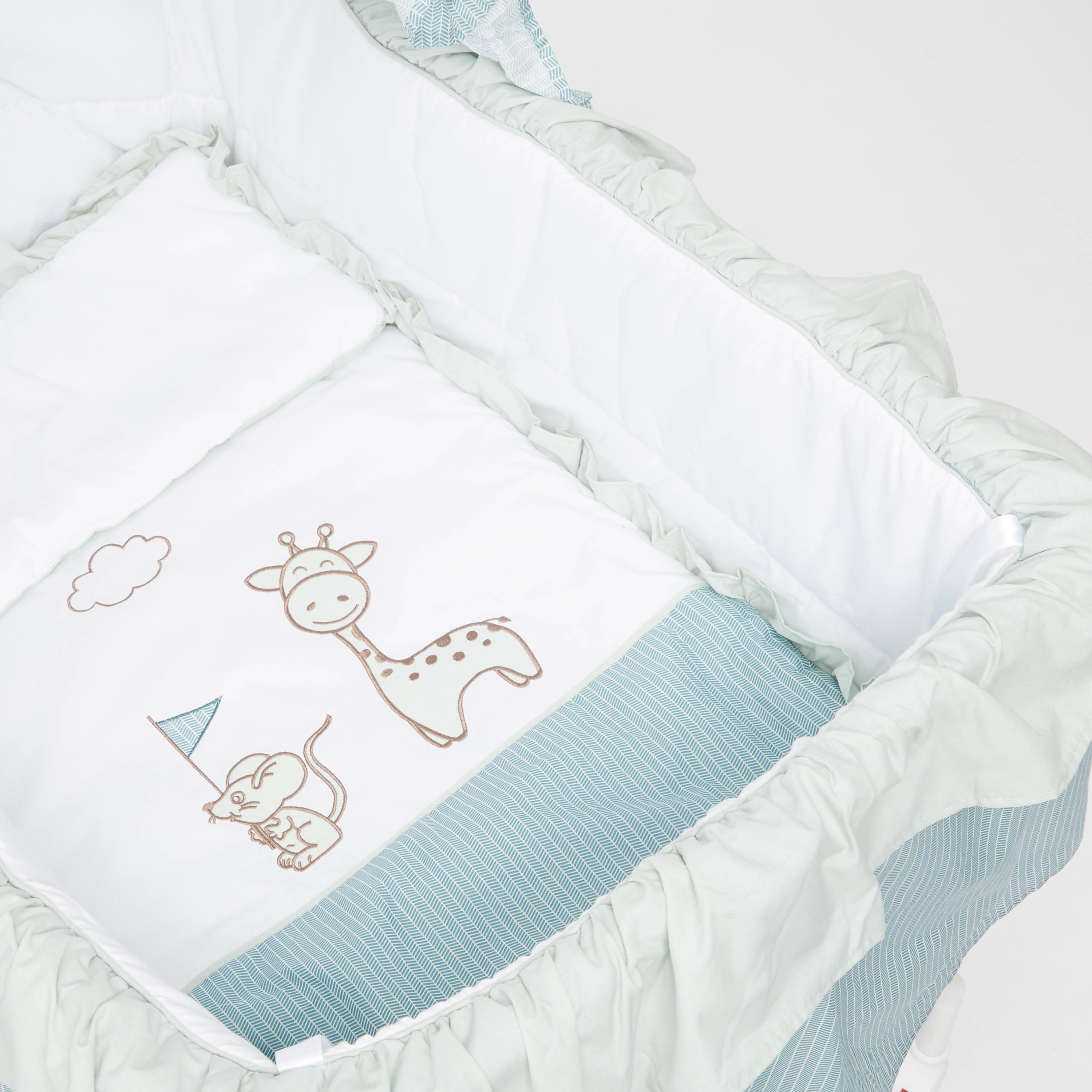 Juniors Printed Bassinet with Canopy-baby-nursery-furniture-cribsandbeds-bassinets-image-4