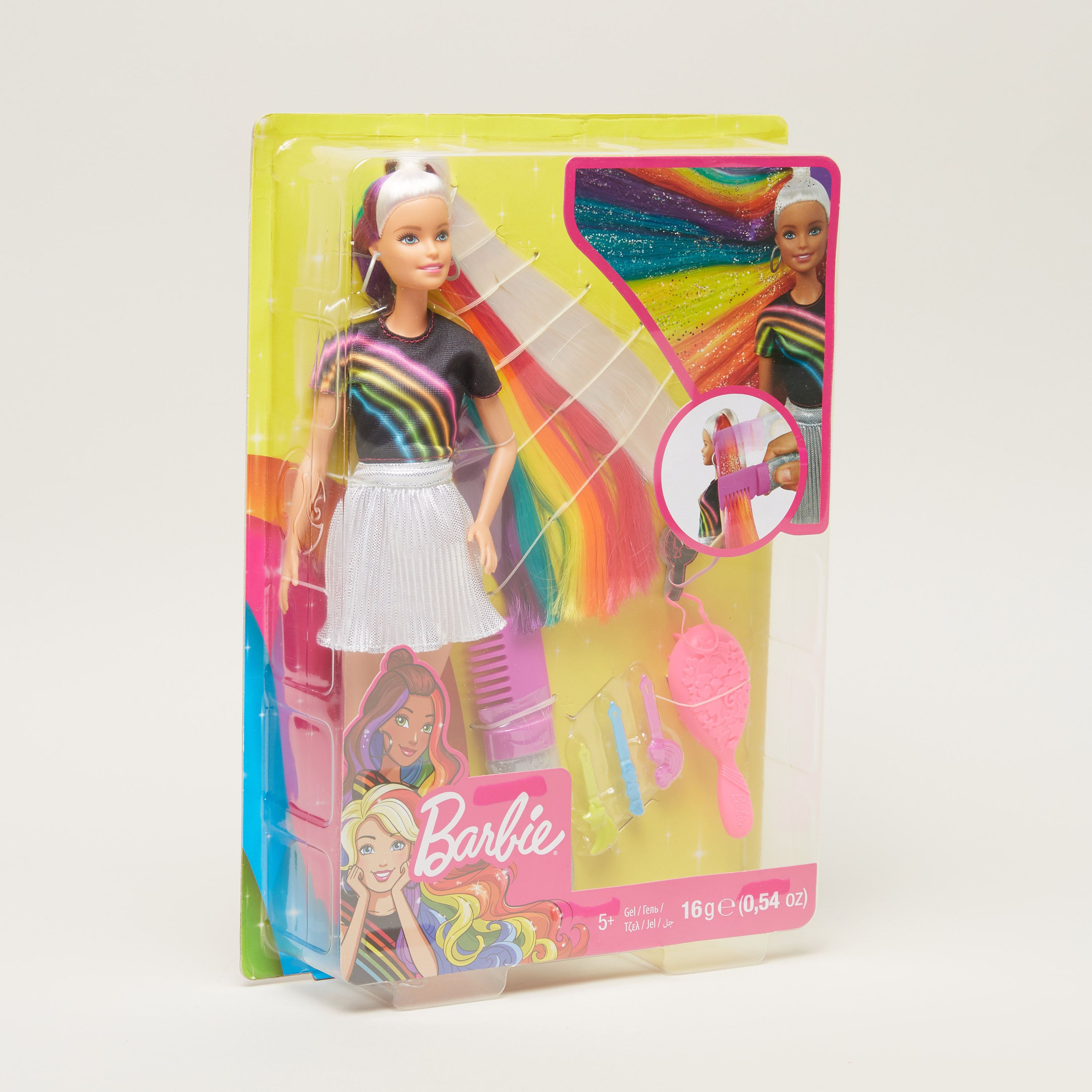 Barbie sparkle store hair doll