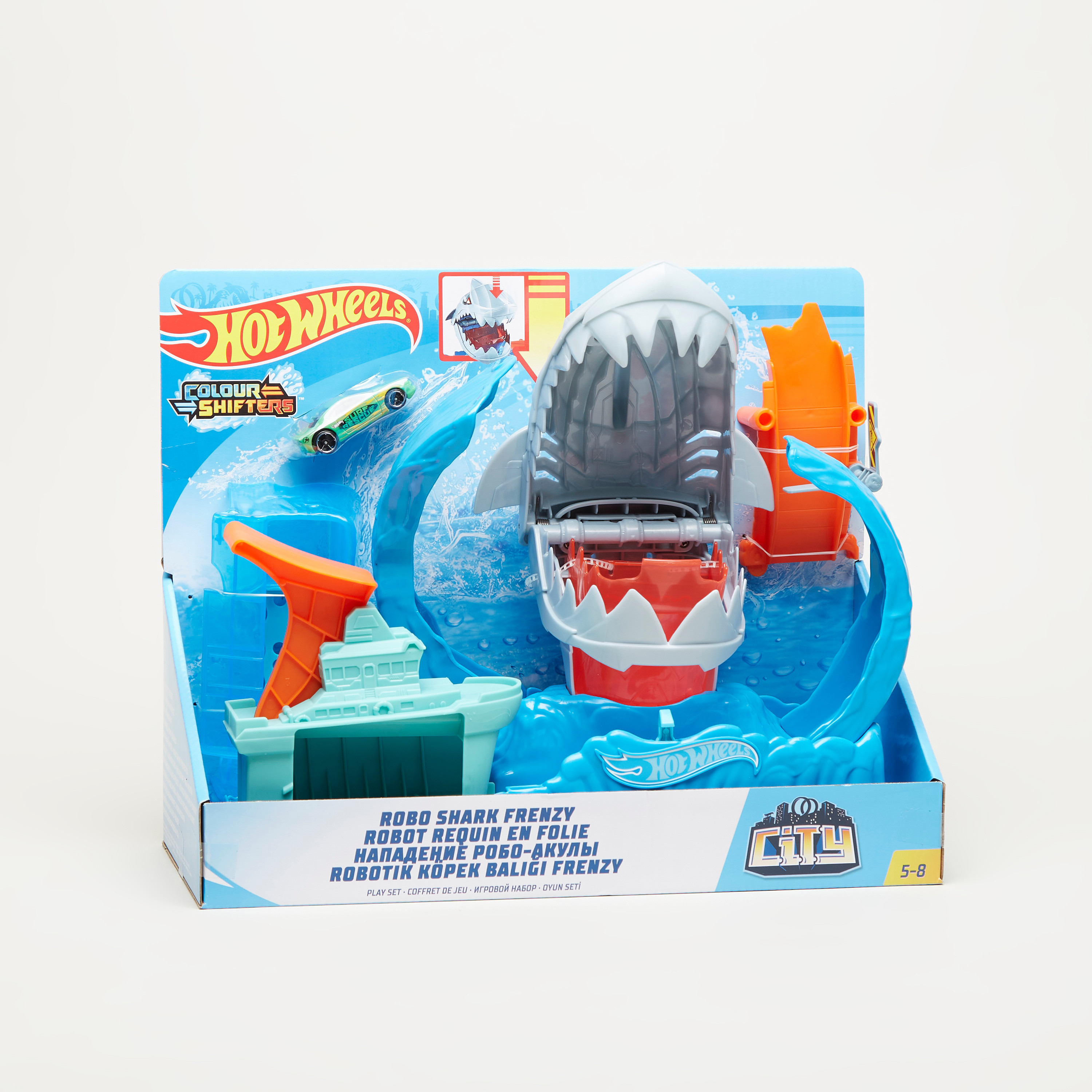 robot shark frenzy