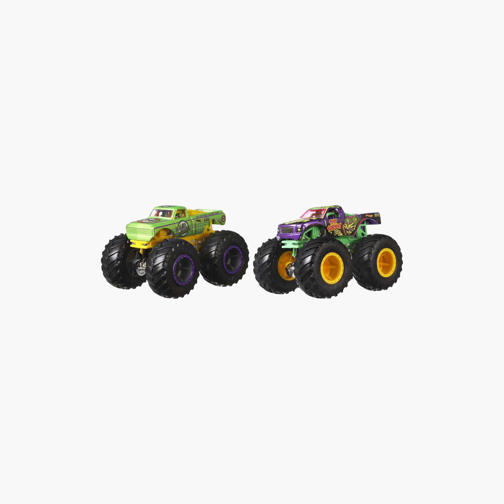 Hot Wheels Monster Trucks Set, Demolition Doubles with 2 Toy Vehicles in 1:64 Scale(Styles May Vary)-toys-playvehicles-diecastcars-image-3