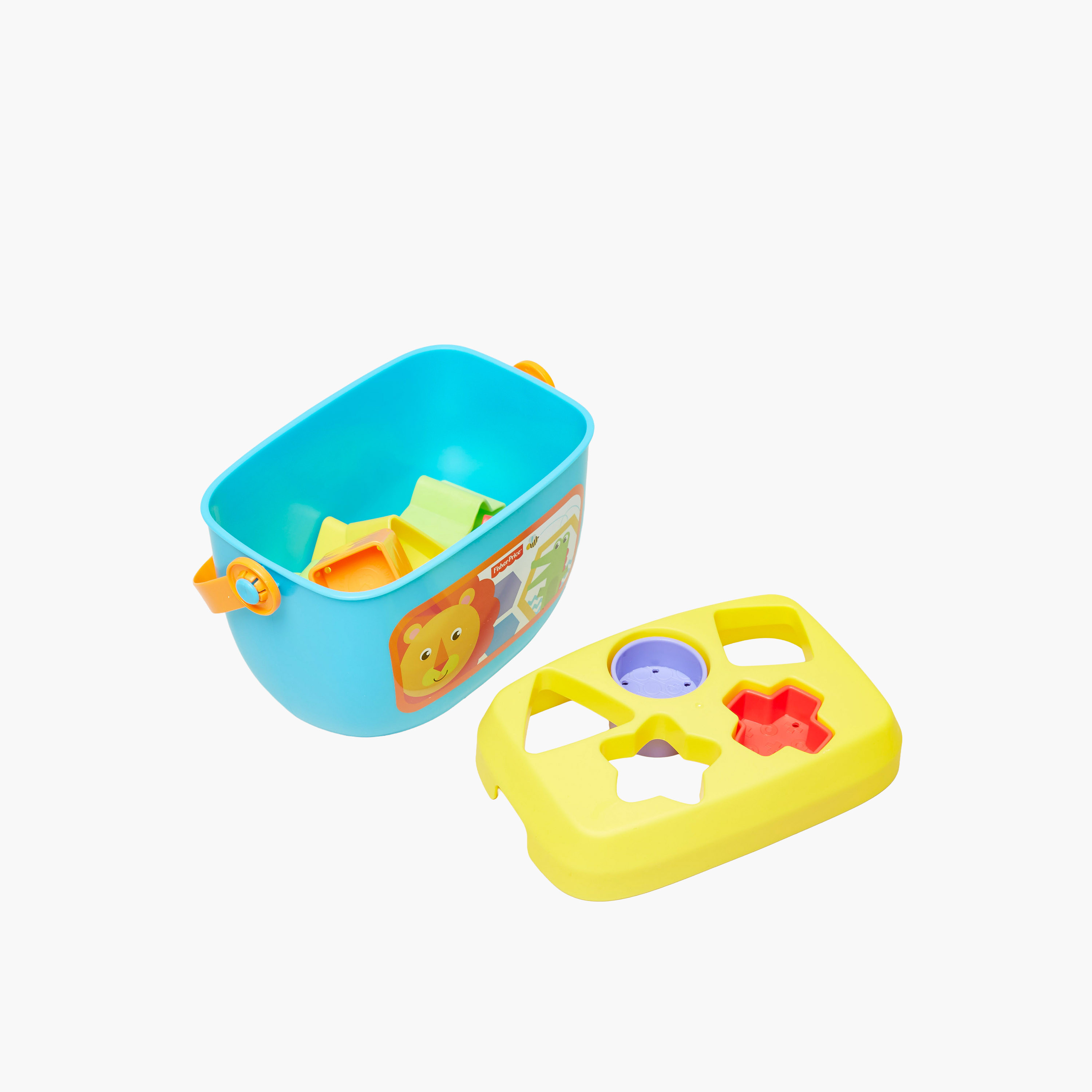 Fisher-Price Stacking Toy Baby’s First Blocks Set of 10 Shapes for Sorting Play -toys-babyandtoddlertoys-learningtoys-image-2