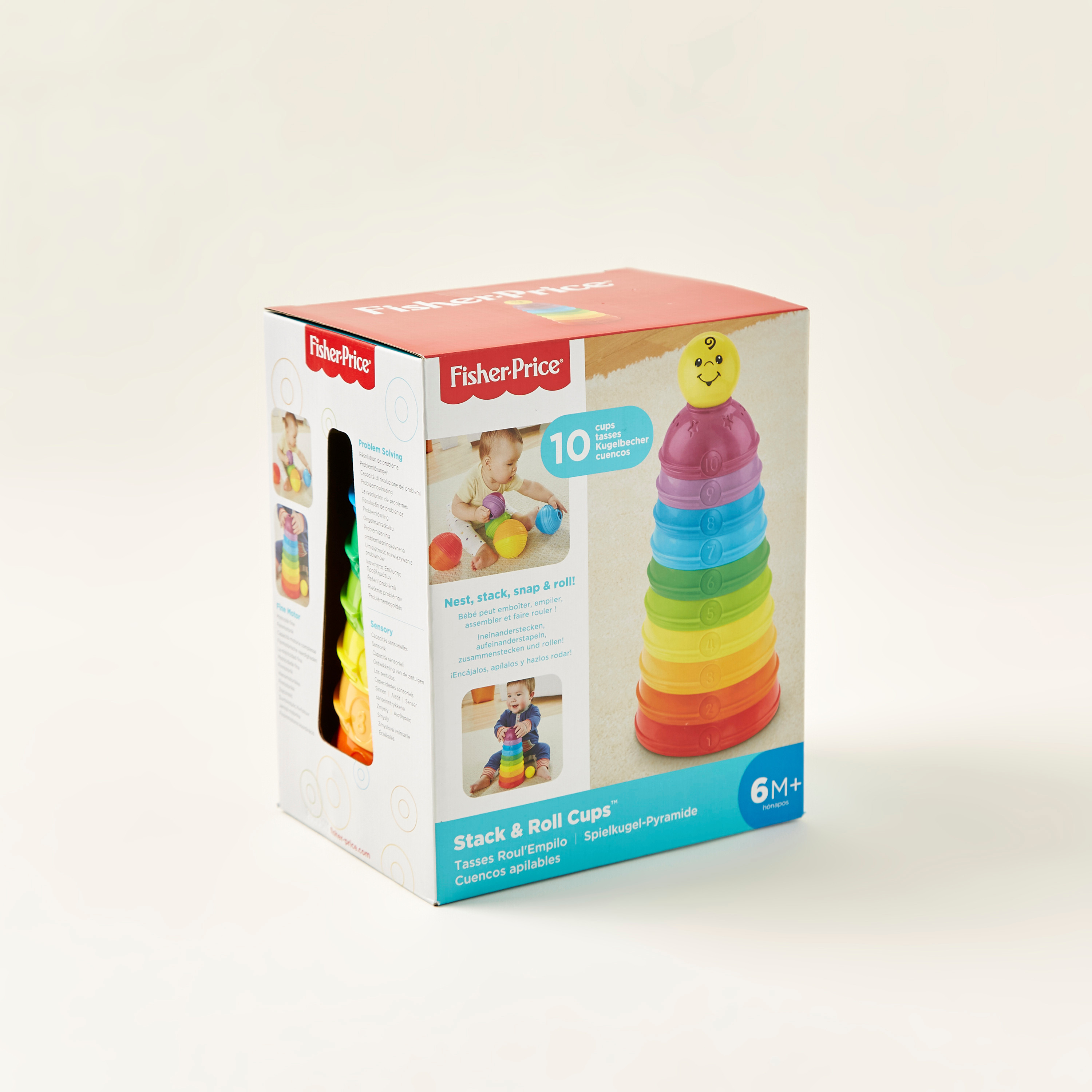 Fisher-Price Stack & Roll Cups Set-toys-babyandtoddlertoys-stackingandnestingtoys-image-4
