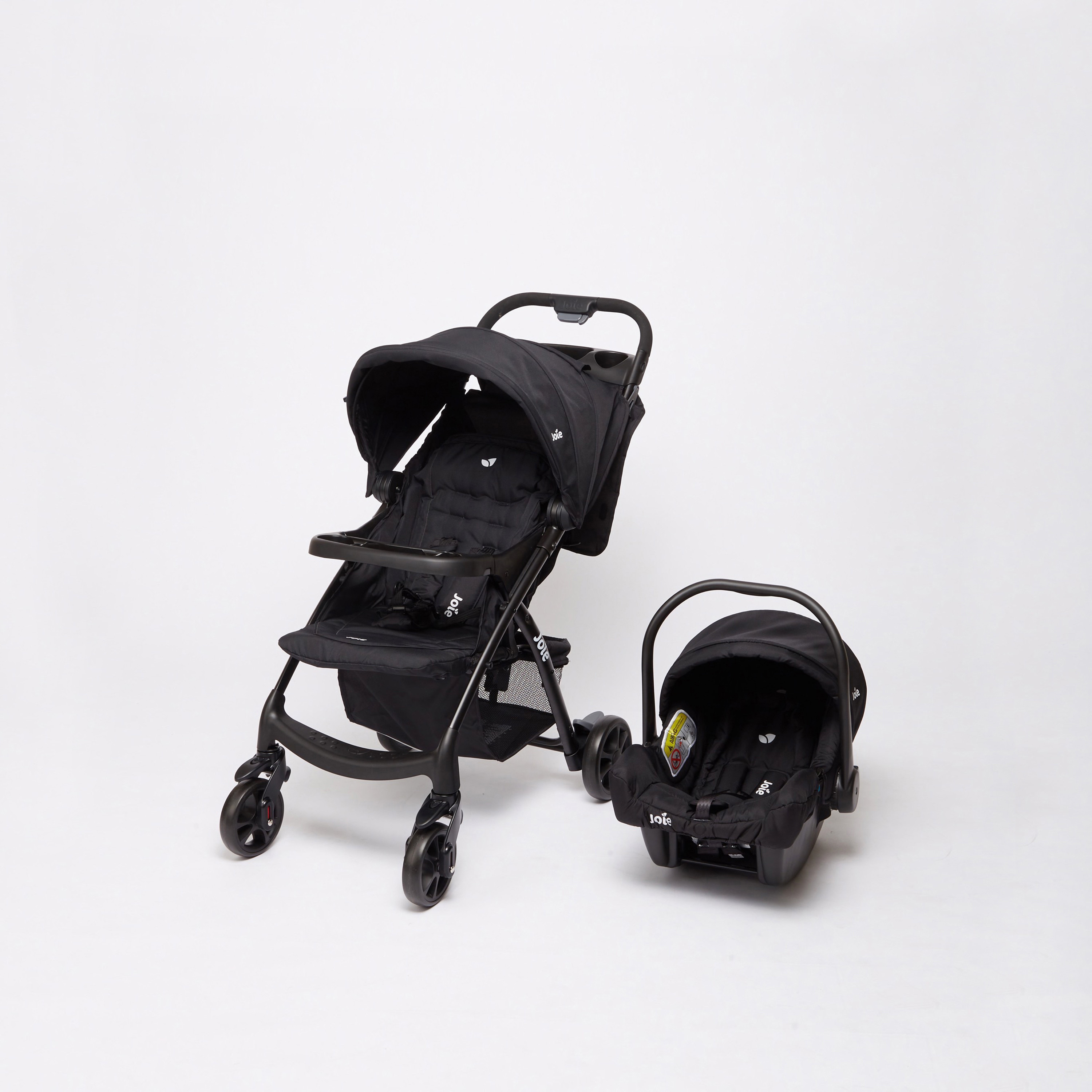 Buy Joie Muze LX Black 2 Piece Travel System with Sun Canopy Upto 3 years for Babies Online in KSA Centrepoint