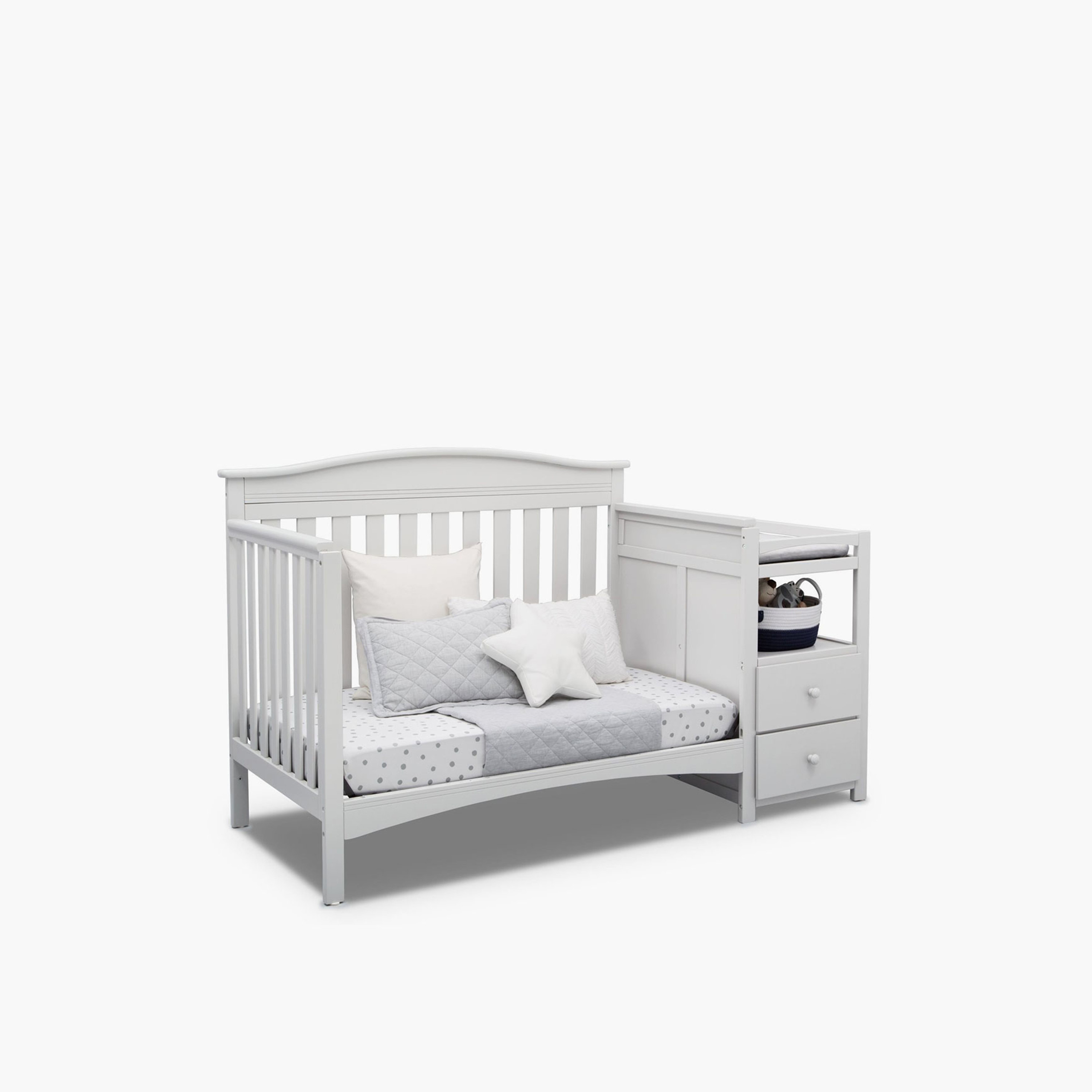 Delta 4 in 1 crib with changing table hotsell