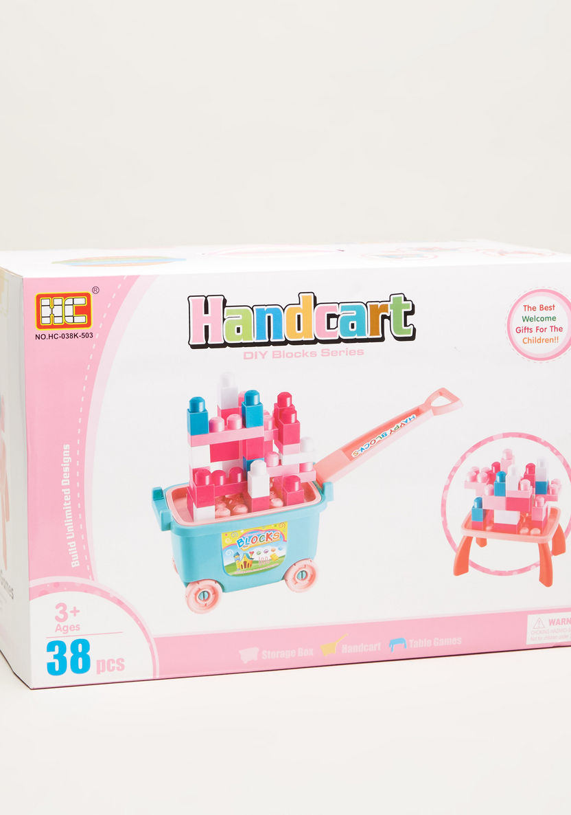 Huachi Handcart 38-Pieces Block Set-Blocks%2C Puzzles and Board Games-image-0