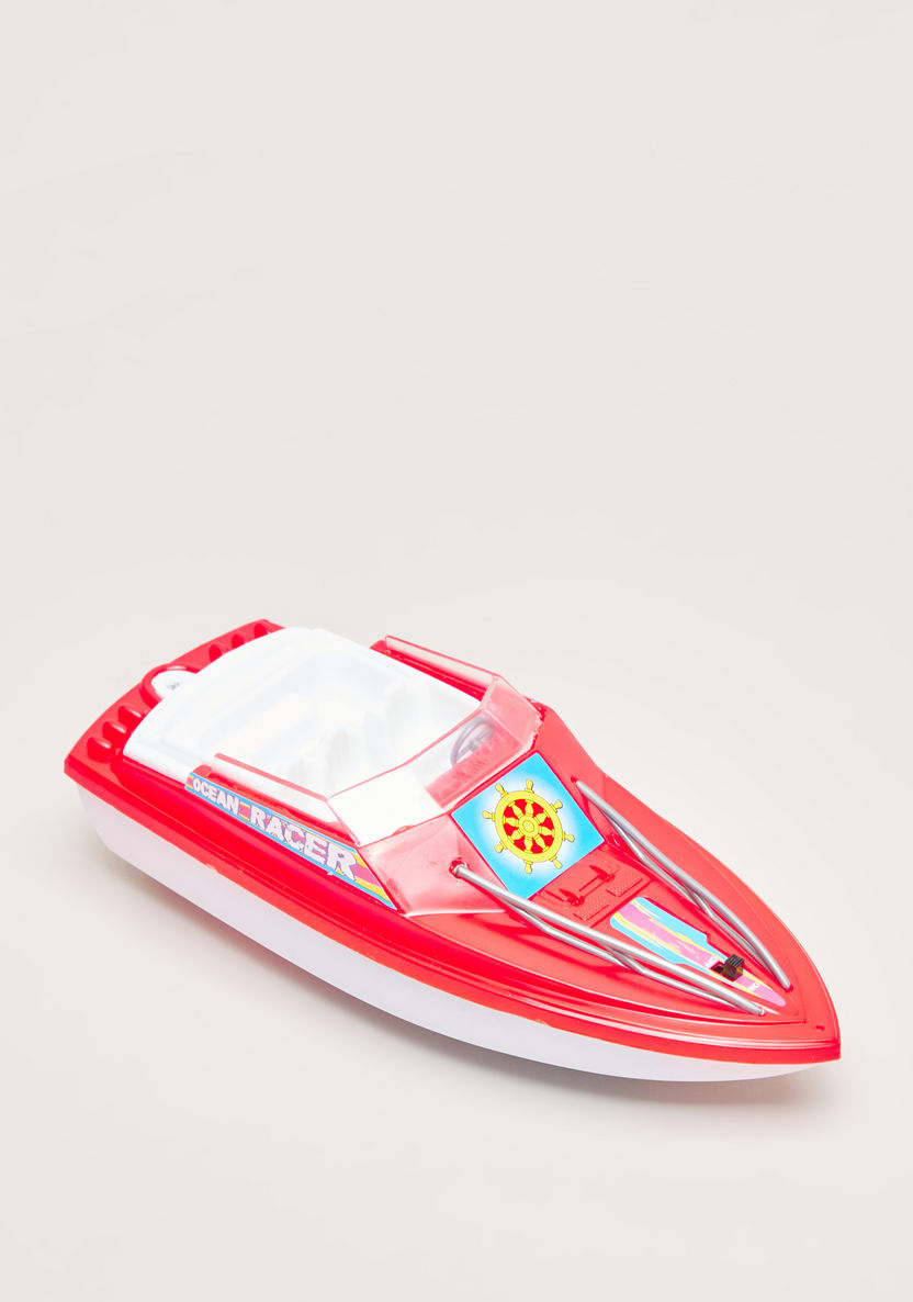 Battery Operated Speedboat-Novelties and Collectibles-image-0