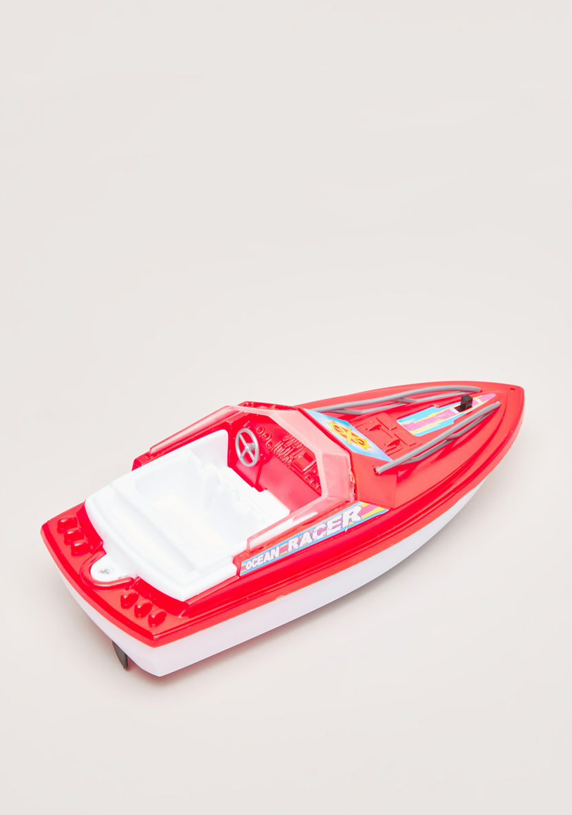 Battery Operated Speedboat-Novelties and Collectibles-image-1