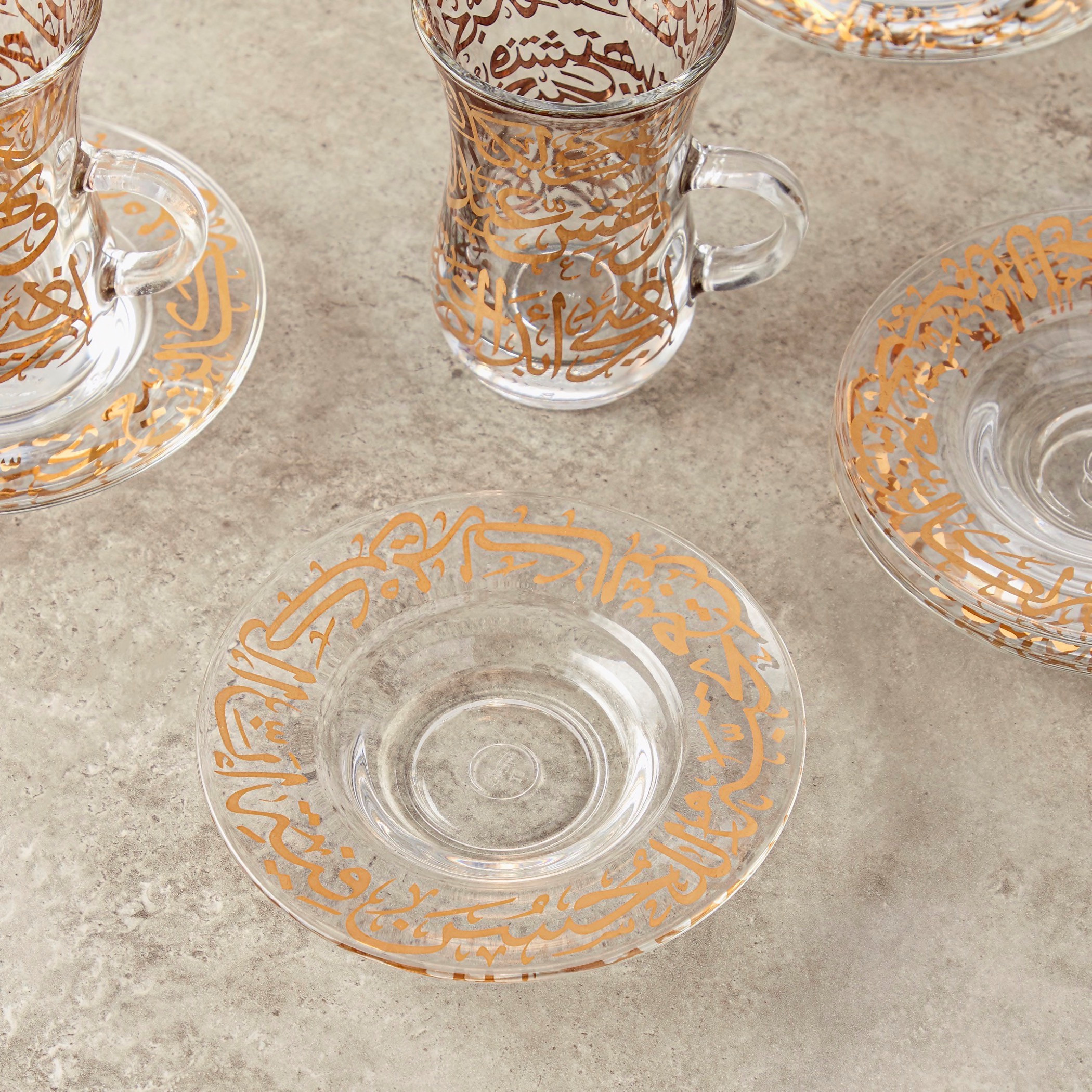 Dimlaj 12-Piece Tea Glass and Saucer Set-household-dining-teaandcoffee-teaandcoffeesets-image-5