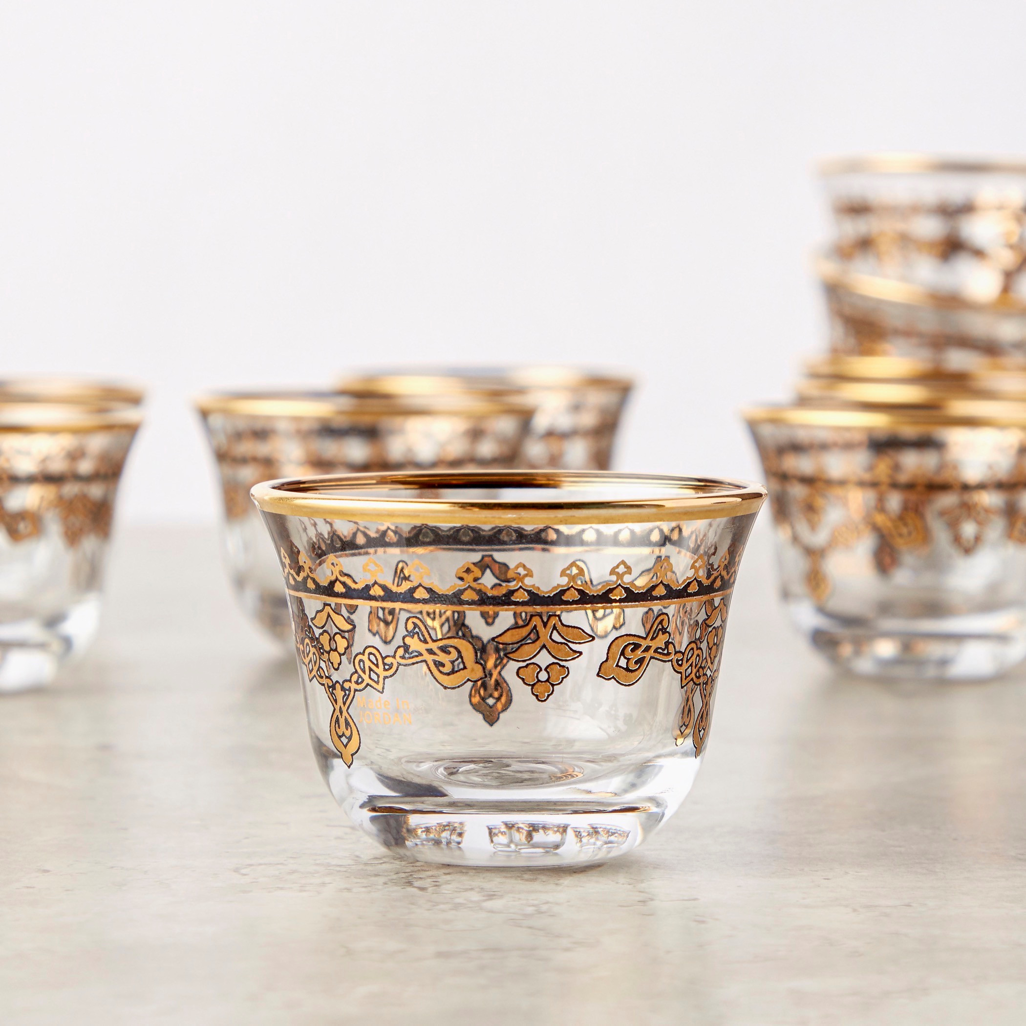 Dimlaj Duja Printed 14-Piece Cawa and Sugar Bowl Set-household-dining-glassware-drinkingglasses-image-6