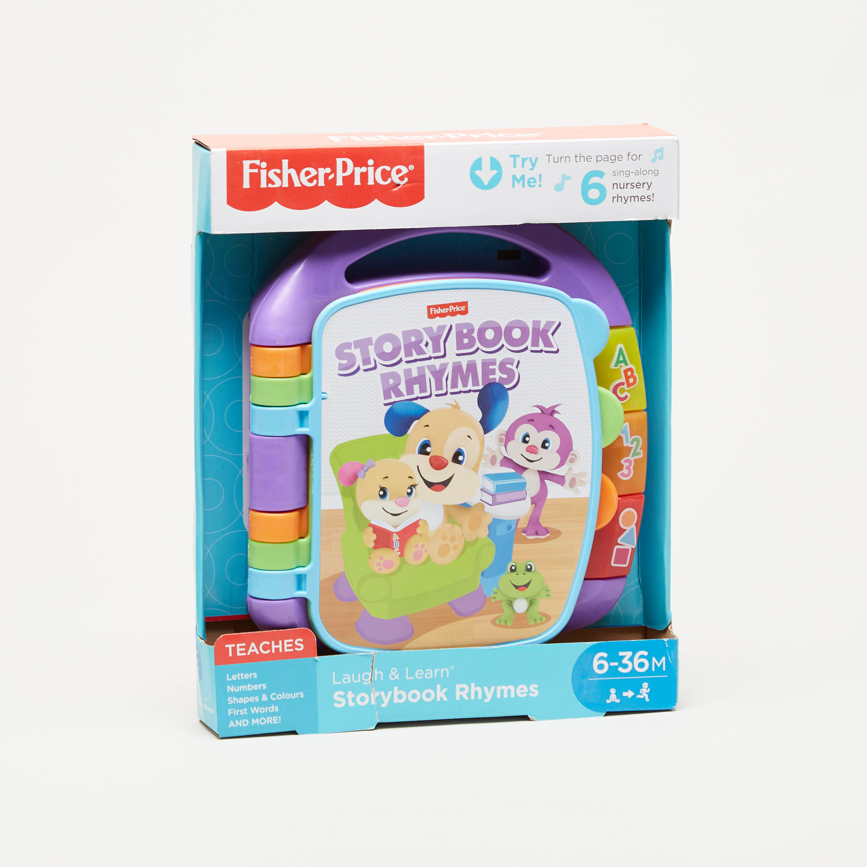 Fisher-Price Laugh & Learn Storybook Rhymes Learning Toy with Lights and Music-toys-babyandtoddlertoys-learningtoys-image-7