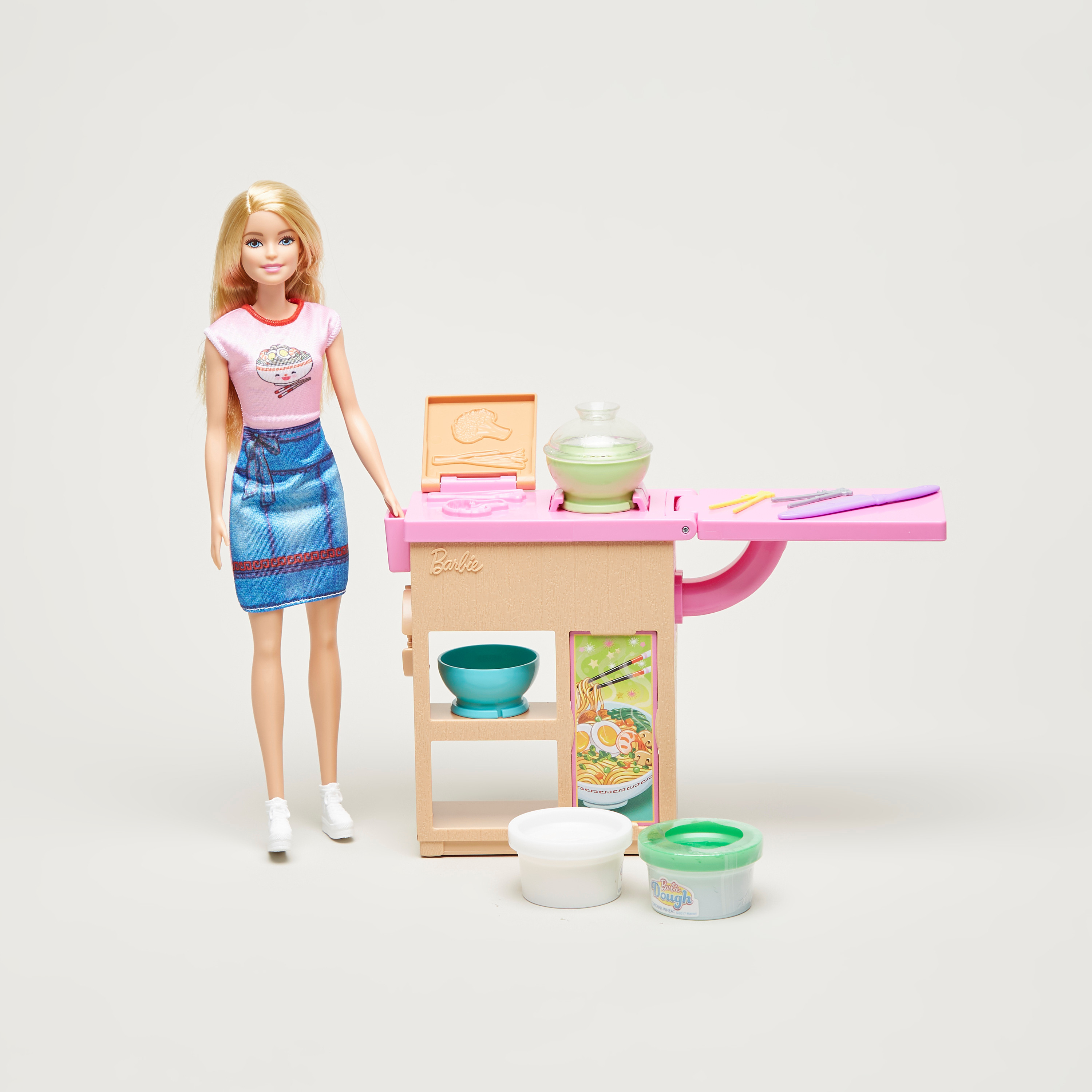 Barbie noodle maker discount set