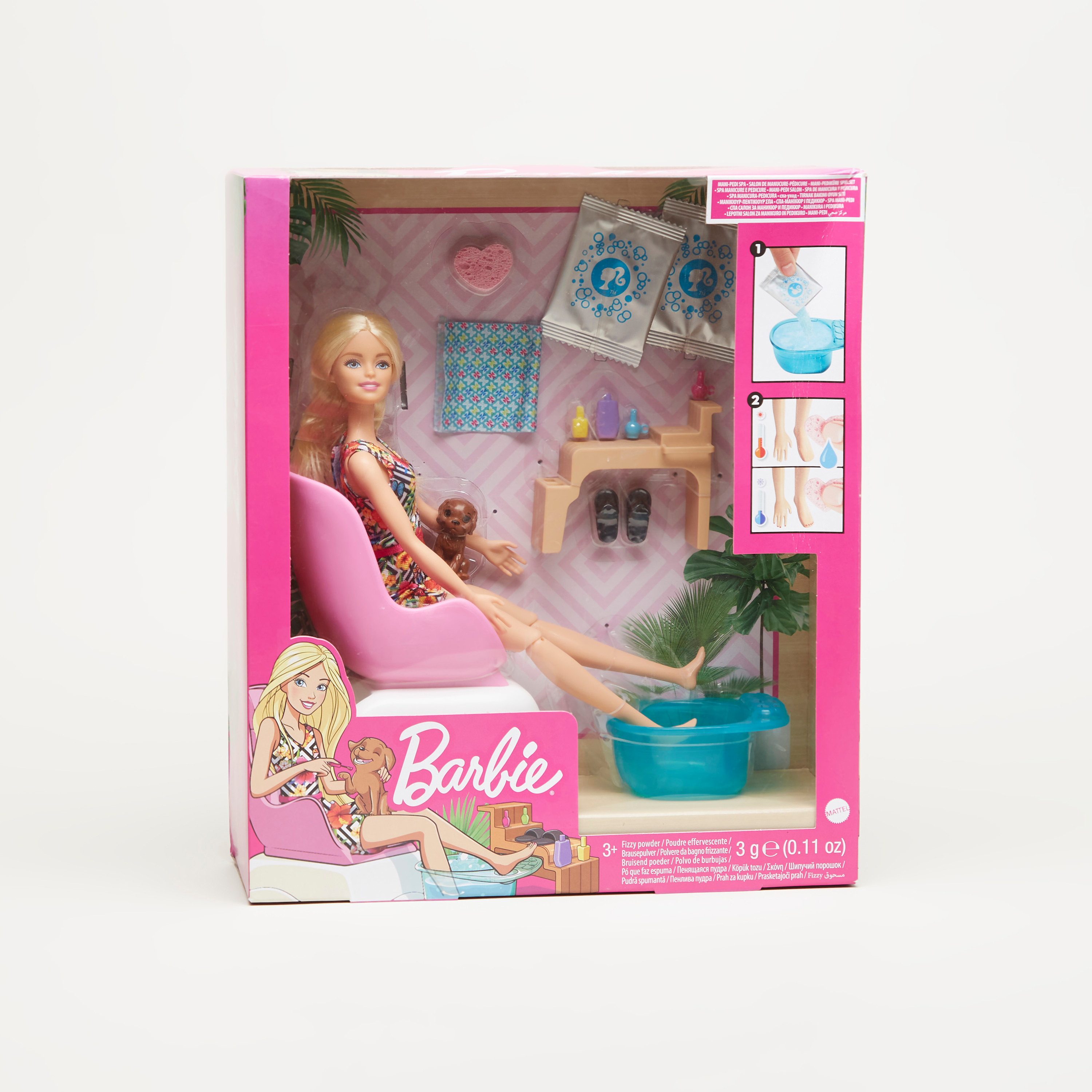 Barbie discount fizzy powder