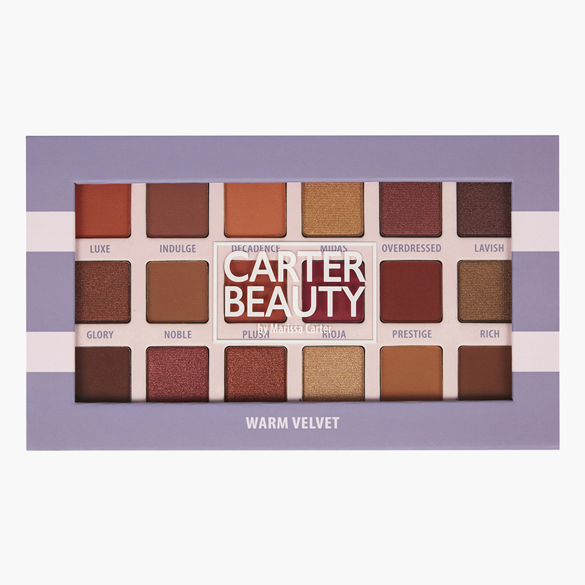 Carter Beauty Warm Velvet 18-Shade Palette-beautyandpersonalcare-makeup-eyes-eyeshadows-image-1