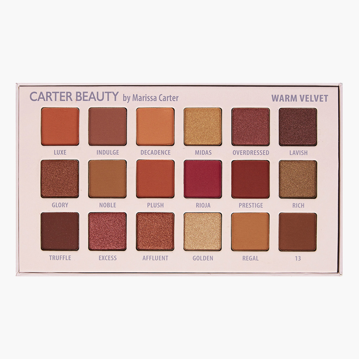 Carter Beauty Warm Velvet 18-Shade Palette-beautyandpersonalcare-makeup-eyes-eyeshadows-image-2