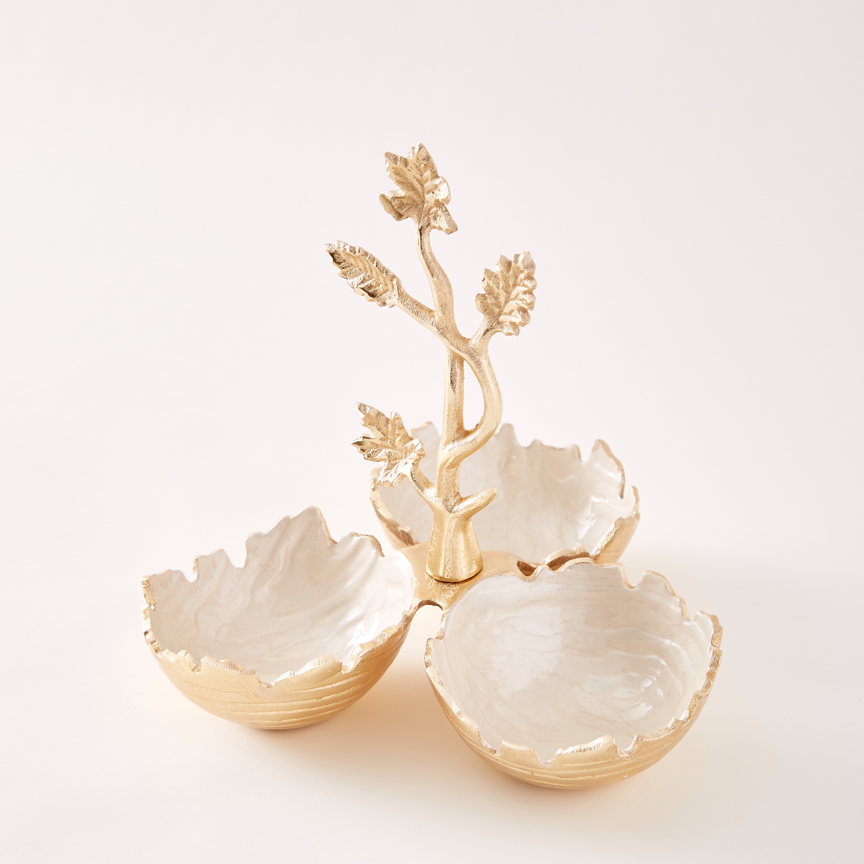 Autumn Leaf Enamel Nut Bowl - 25 cms-household-dining-dinnerware-bowls-image-2