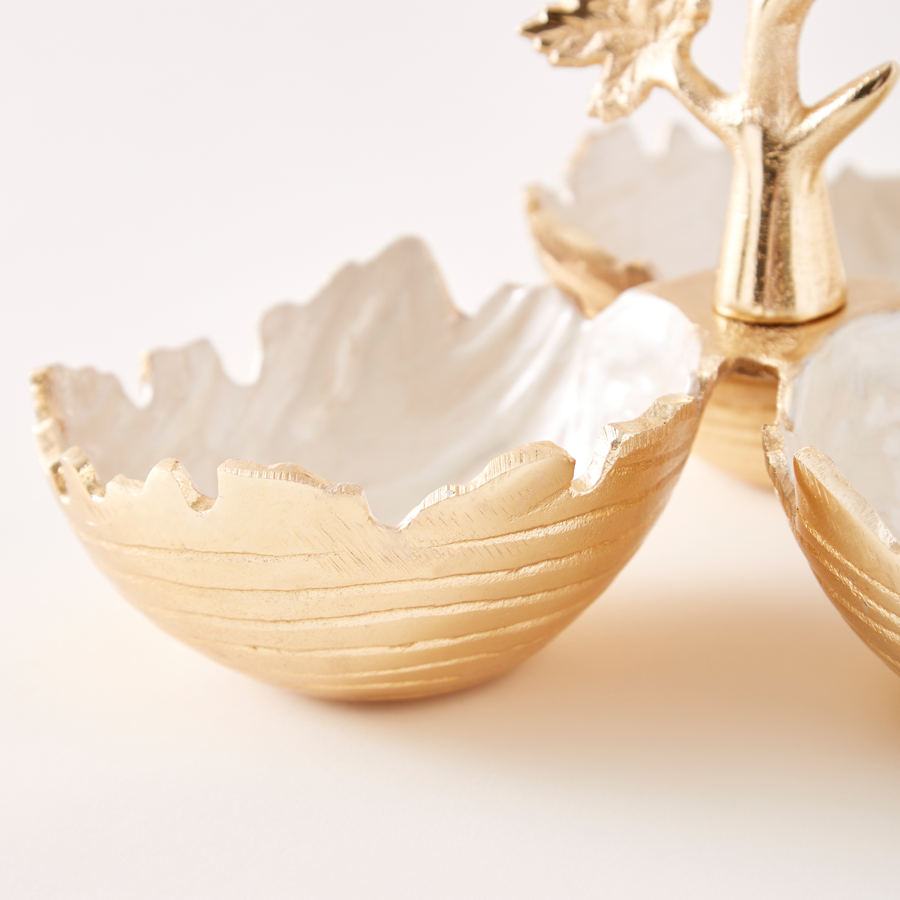 Autumn Leaf Enamel Nut Bowl - 25 cms-household-dining-dinnerware-bowls-image-3