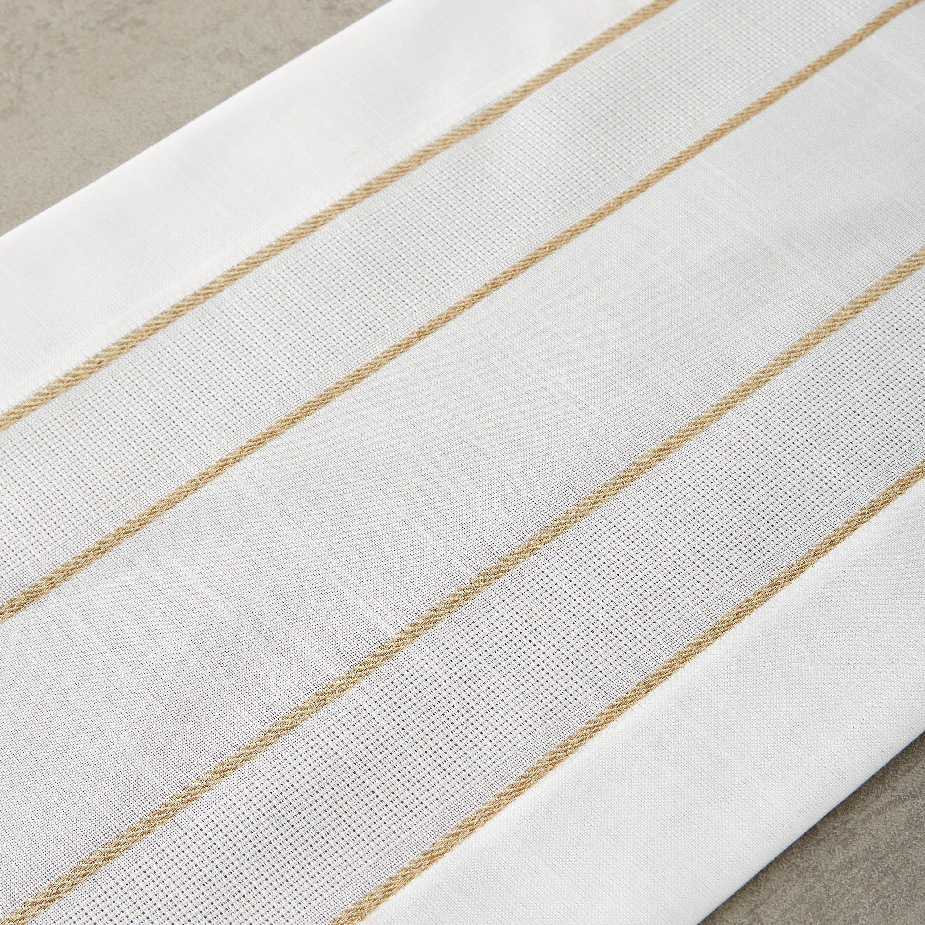 Checks Fabric Runner - 180x35 cms-household-dining-tablelinen-runnersandtablecovers-image-2